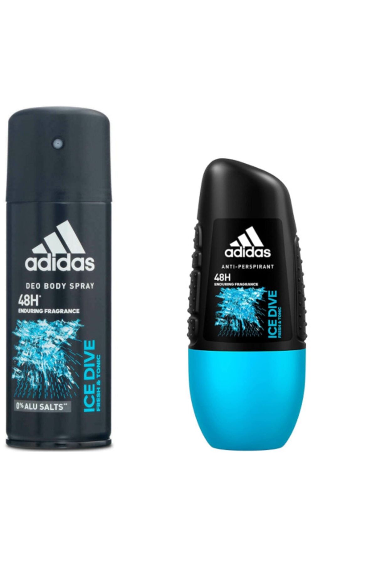 adidas Ice Dive Deodorant 150 Ml + Roll On 50 Ml Set