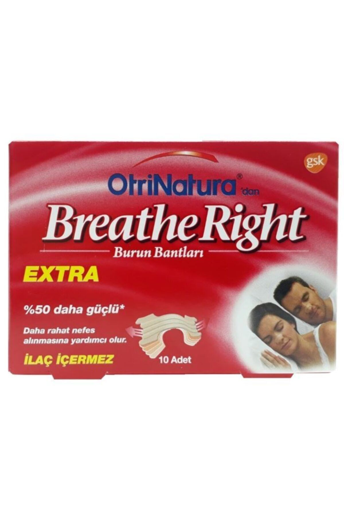 Breathe Right Burun Bantları Extra 10 Adet