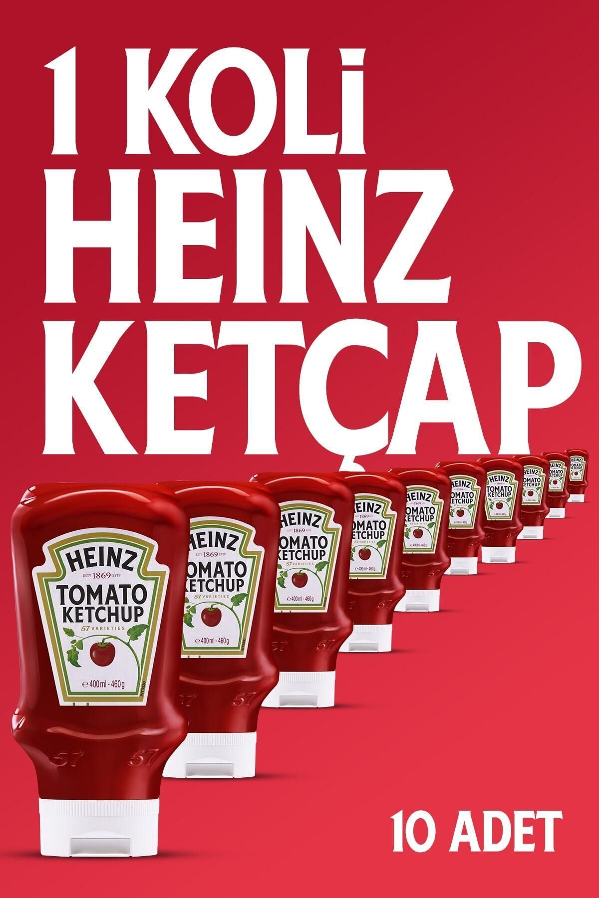 Heinz Ketçap 460 Gr 10'lu