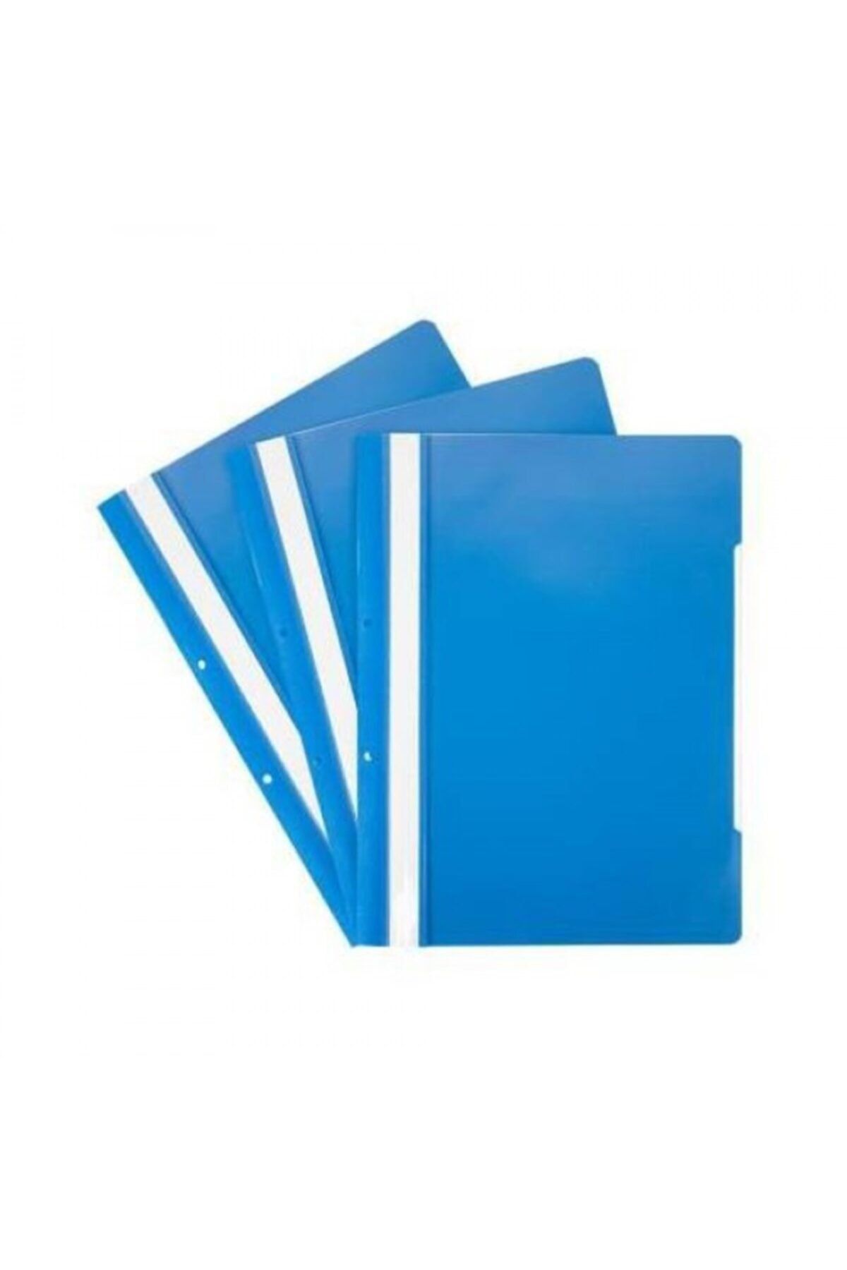 Genel Markalar Plastik Telli Dosya Mavi 50'li Mavi