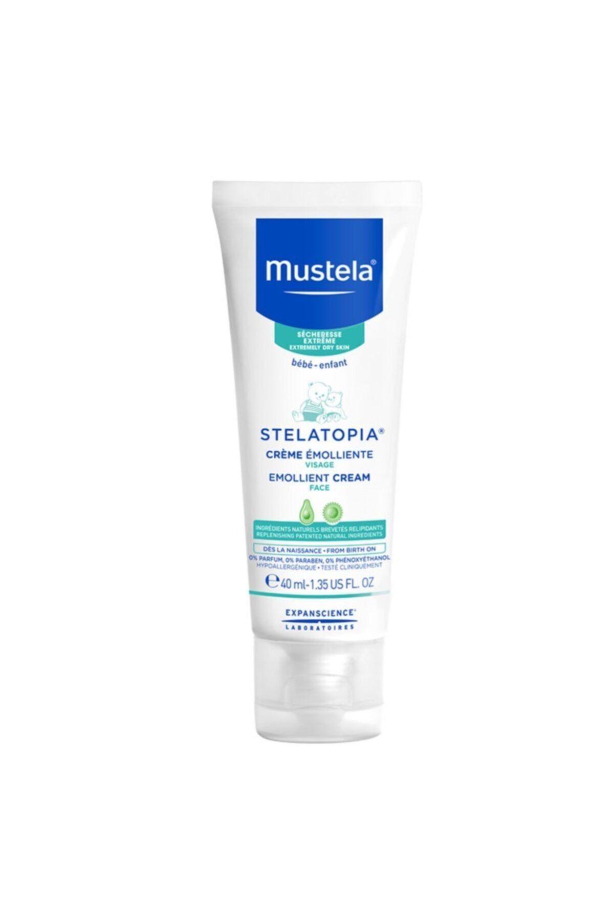 Mustela Stelatopia Emollient Face Cream Yüz Kremi 40 Ml