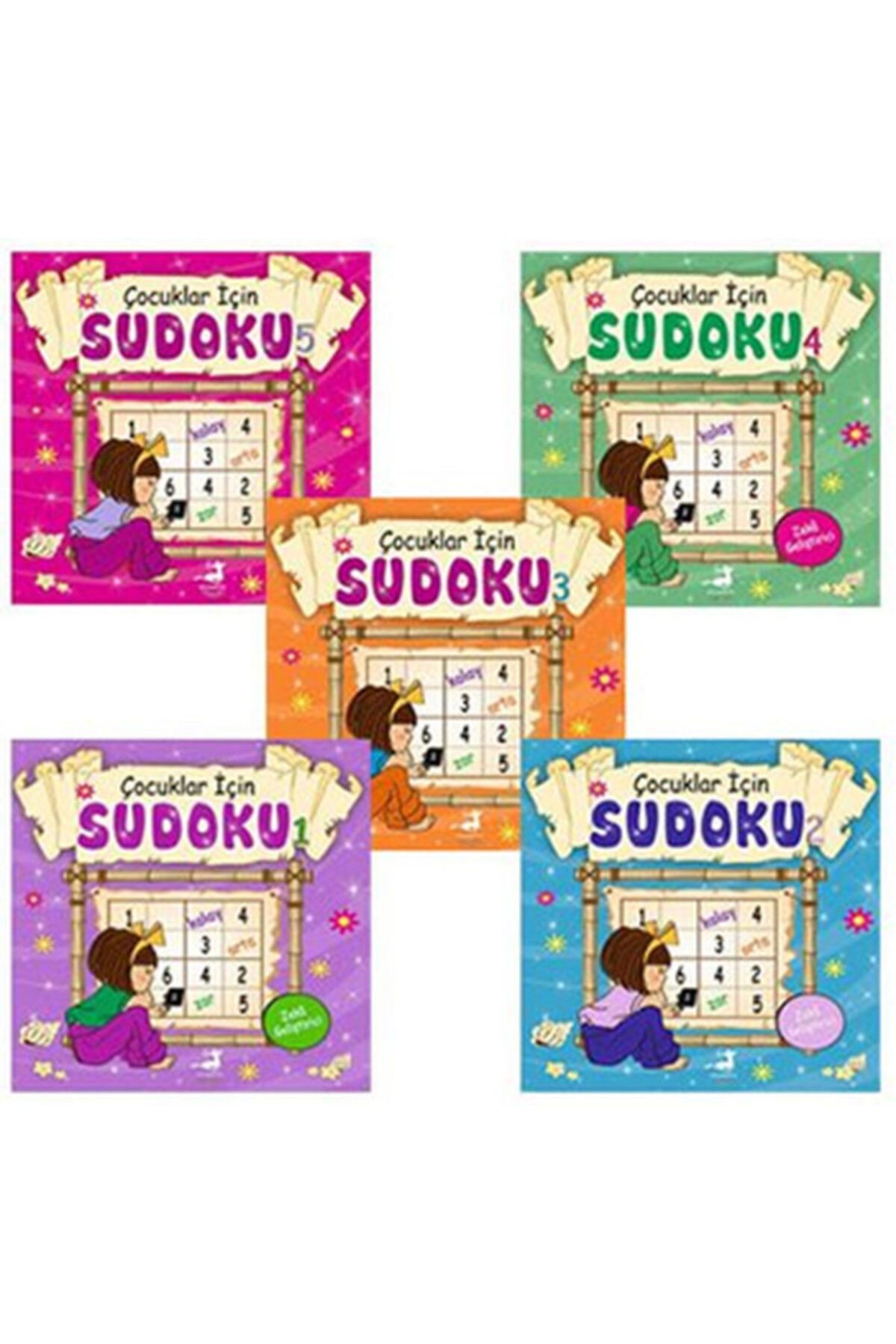 Olimpos Yayınları Çocuklar Için Sudoku Seti - 5 Kitap Takım