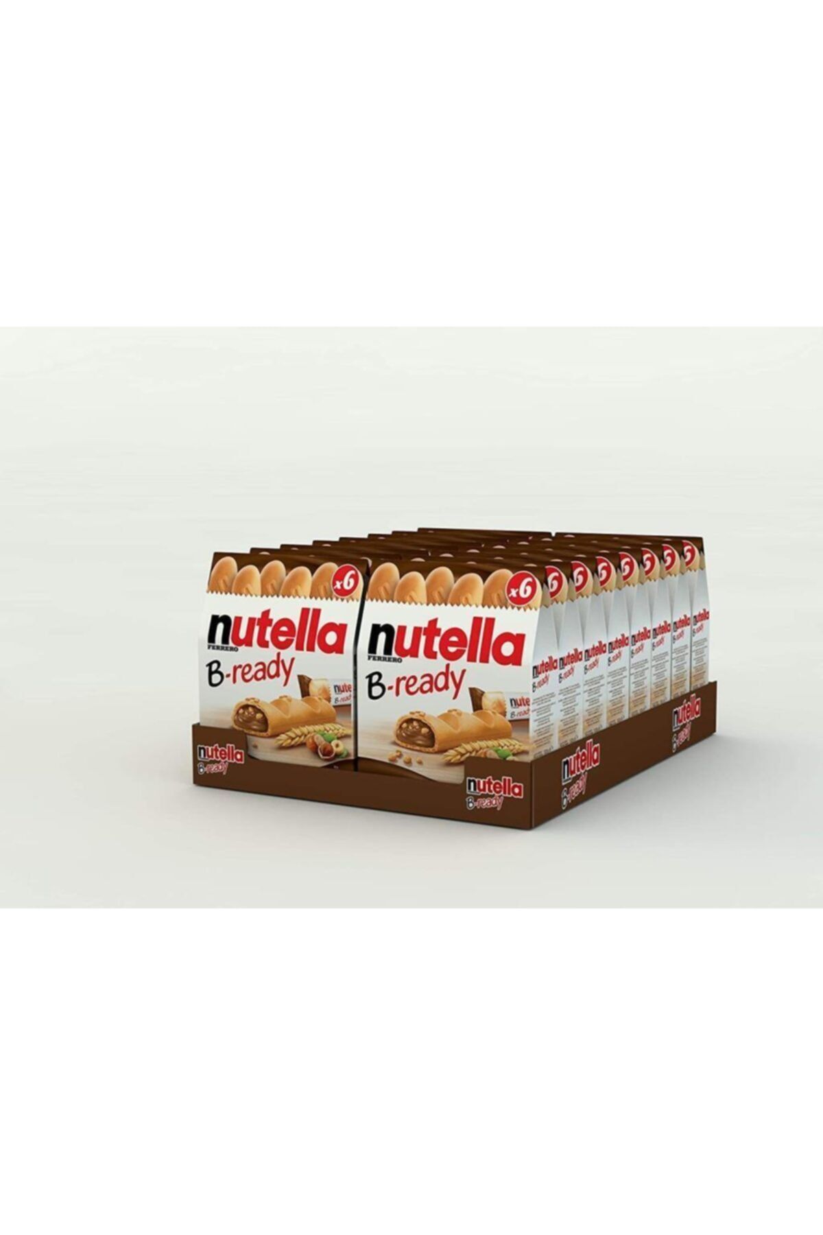 Nutella B-ready 6'lı 132 G - 16 Adet (1koli)