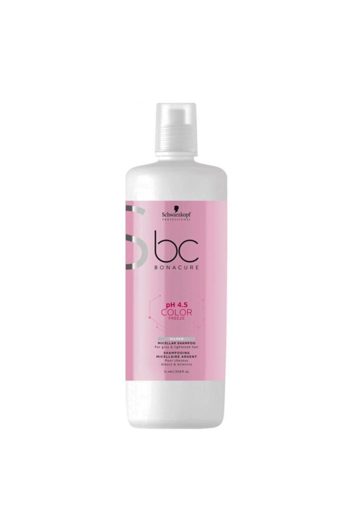 Bonacure Bc Schwarzkopf Color Freeze Silver Micellar Shampoo Gümüş Yansıma Şampuan 1000 Ml
