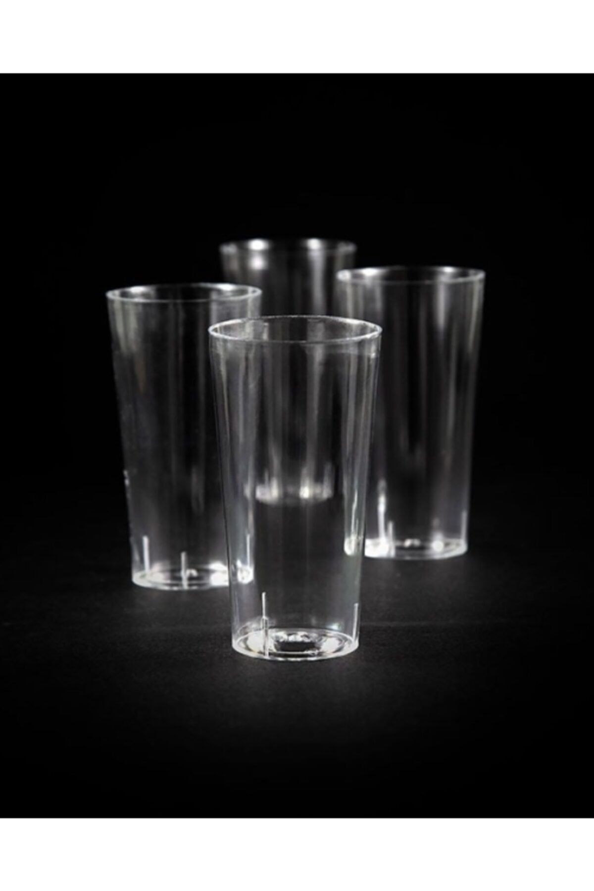 Kristal Plastik Akrilik İçecek Bardağı 10 Adet