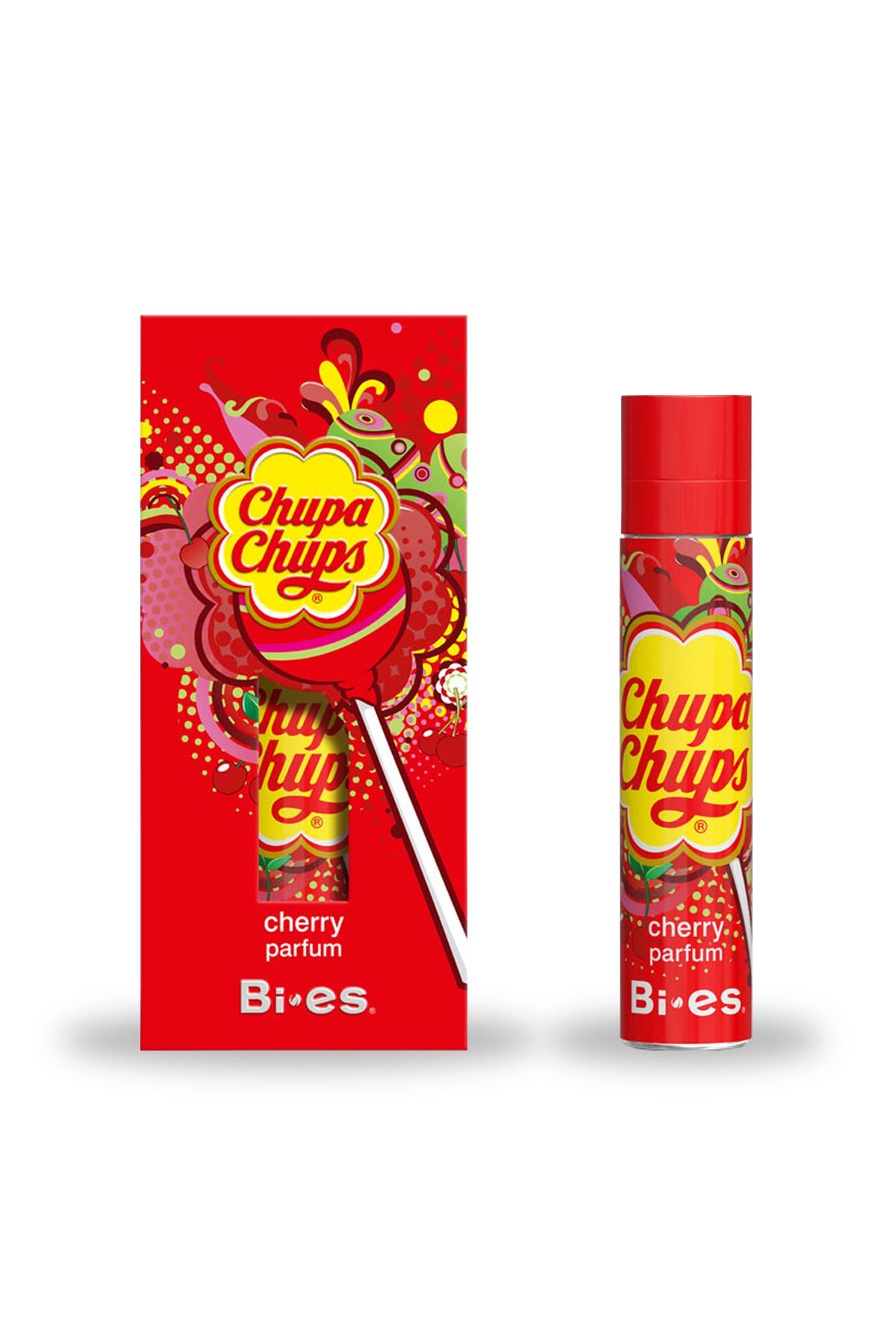 BIES Chupa Chups Cherry Kids Parfum 15 Ml Kiraz Aromalı Çocuk Parfüm Sprey