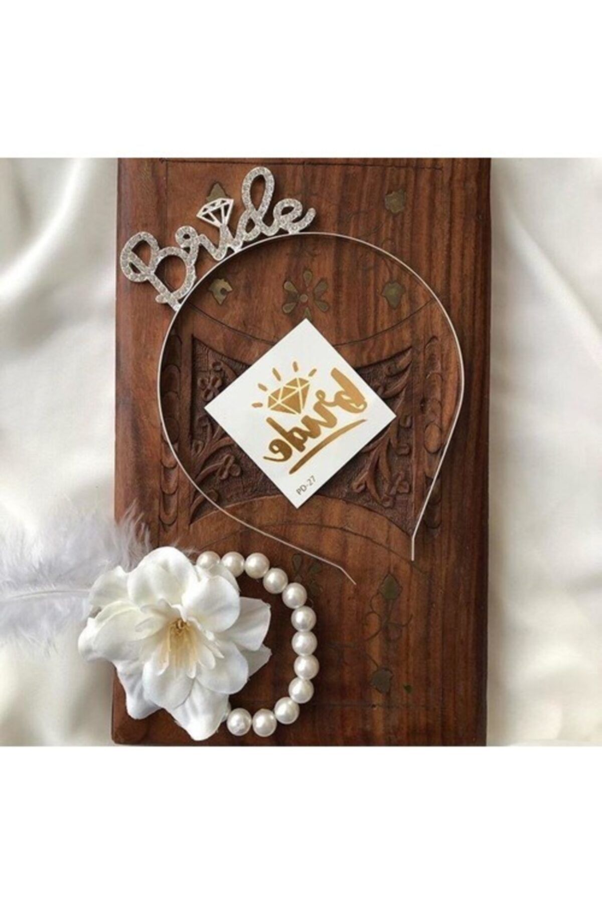 Bride Taşlı Taç