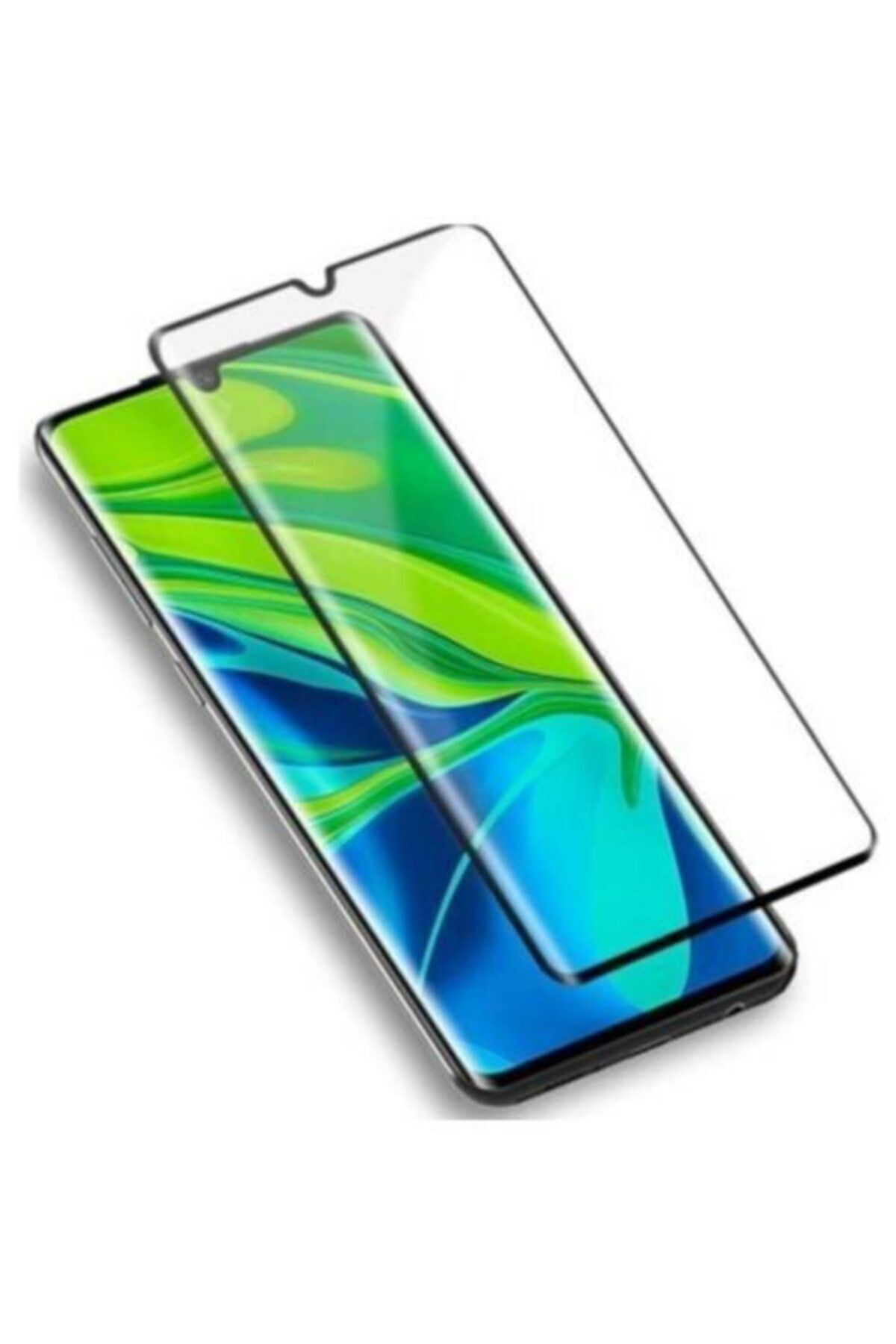 BlitzPower Xiaomi Mi Note 10 Lite Tam Kaplayan Mat Ekran Koruyucu Seramik Cam Parmak Izi Bırakmaz
