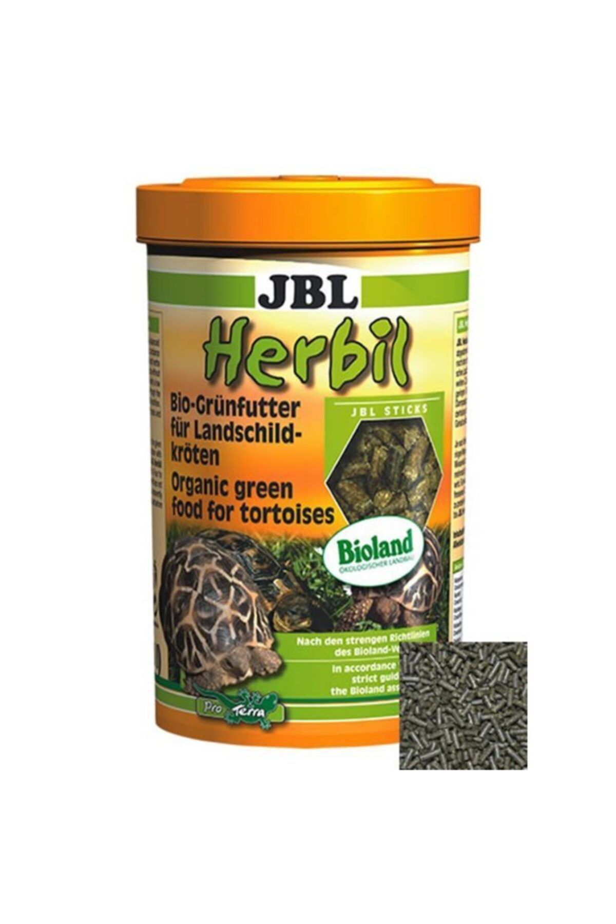 JBL Herbil Organik Yeşil Kaplumbağa Yemi 250ml 165gr