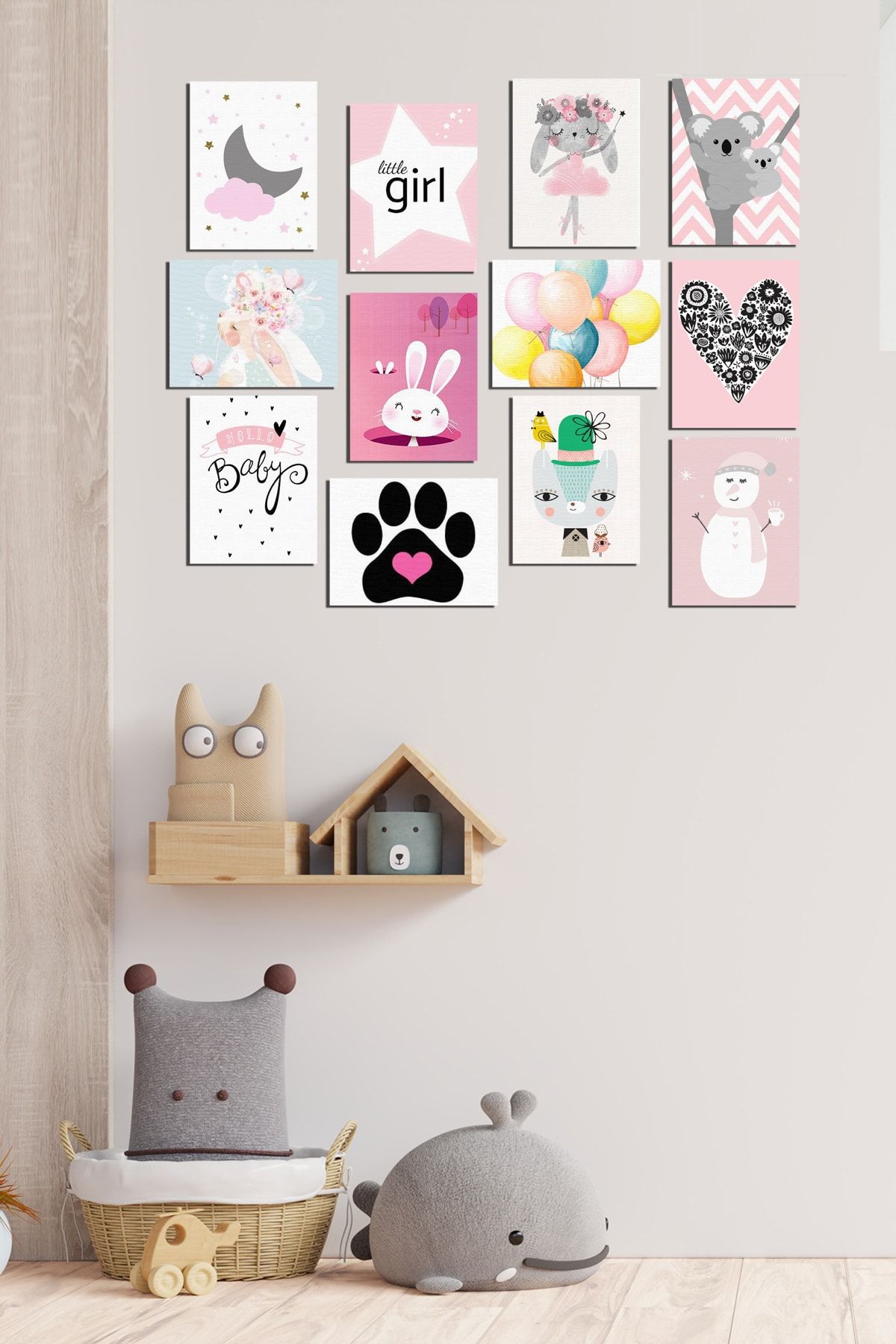 Cadran Modern Style 12 Parçalı Mdf Tablo Mck058