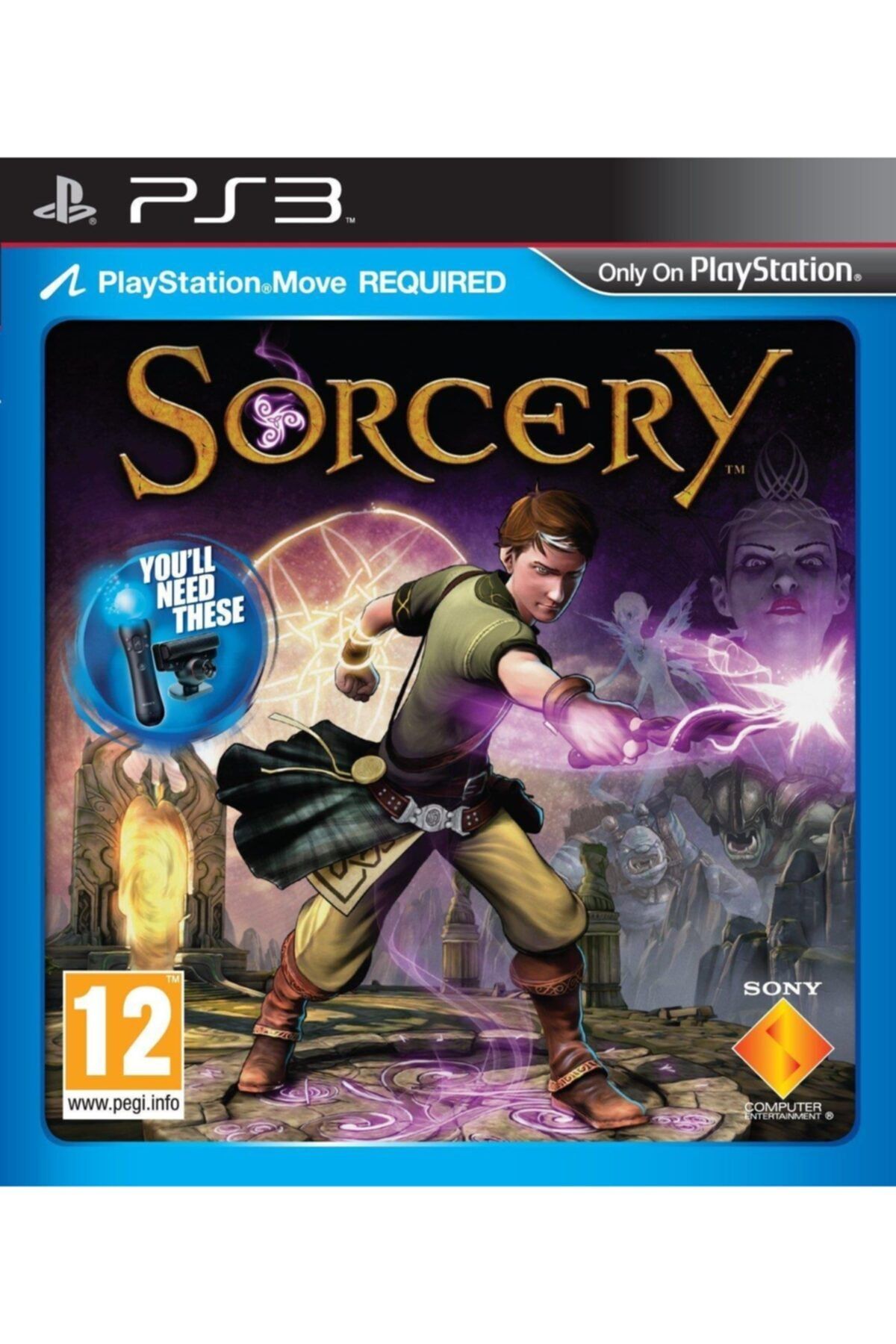 Sony Ps3 Sorcery Move - Oynamak Için Move Set Gerekir!!!