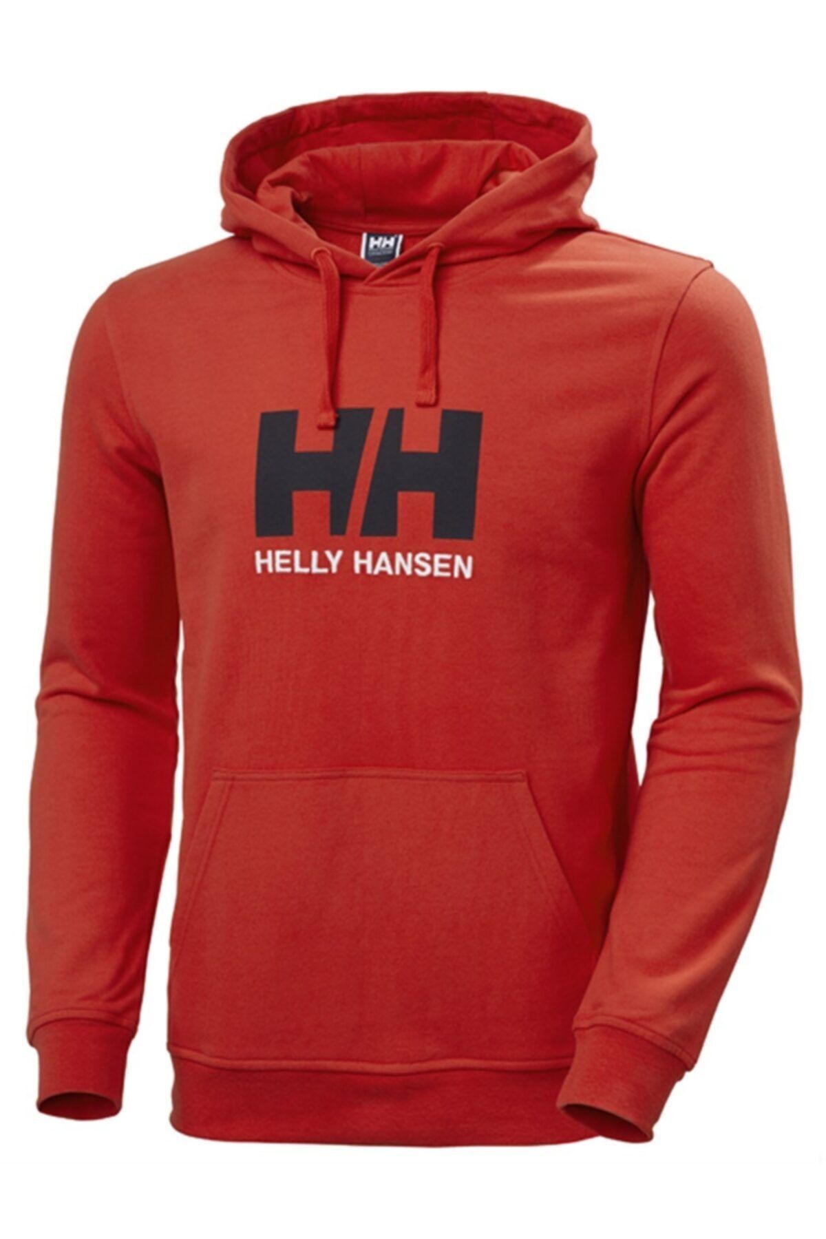 Helly Hansen Erkek Kırmızı Baskılı Sweatshirt