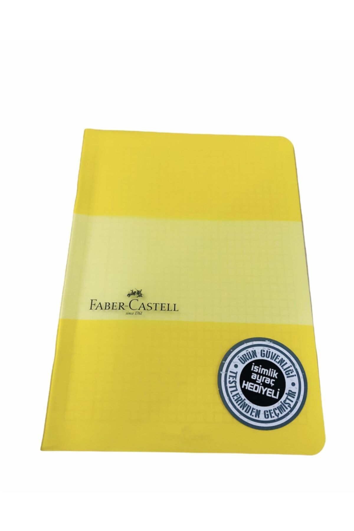 Faber Castell Kareli Defter 40 Yaprak A5 Isimlk Ayraç Hediyeli Matematik Defteri Kare Defter