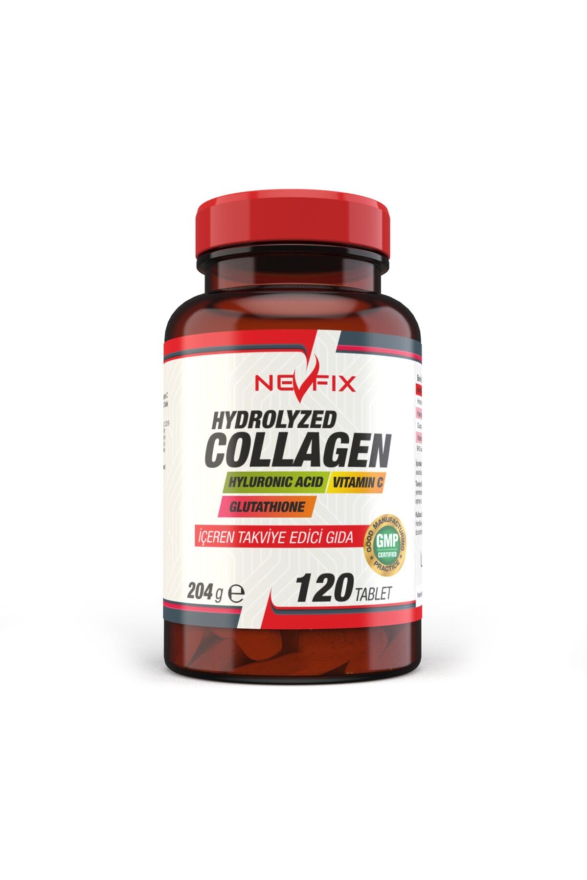 Nevfix Collagen ( Kolajen) Hyaluronic Acid 120 Tablet