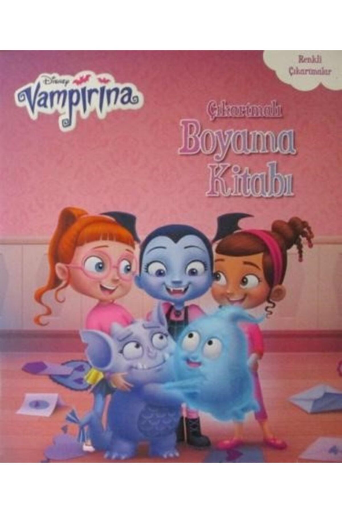Doğan Egmont Yayıncılık Disney Vampirina Çıkartmalı Boyama Kitabı