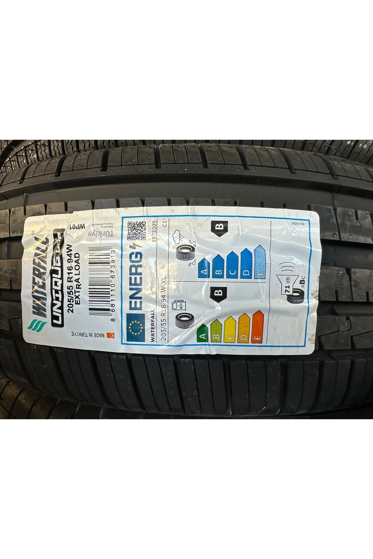 Waterfall 205/55R16 94W XL UNİQUE UHP WATERFALL 2024 ÜRETİM