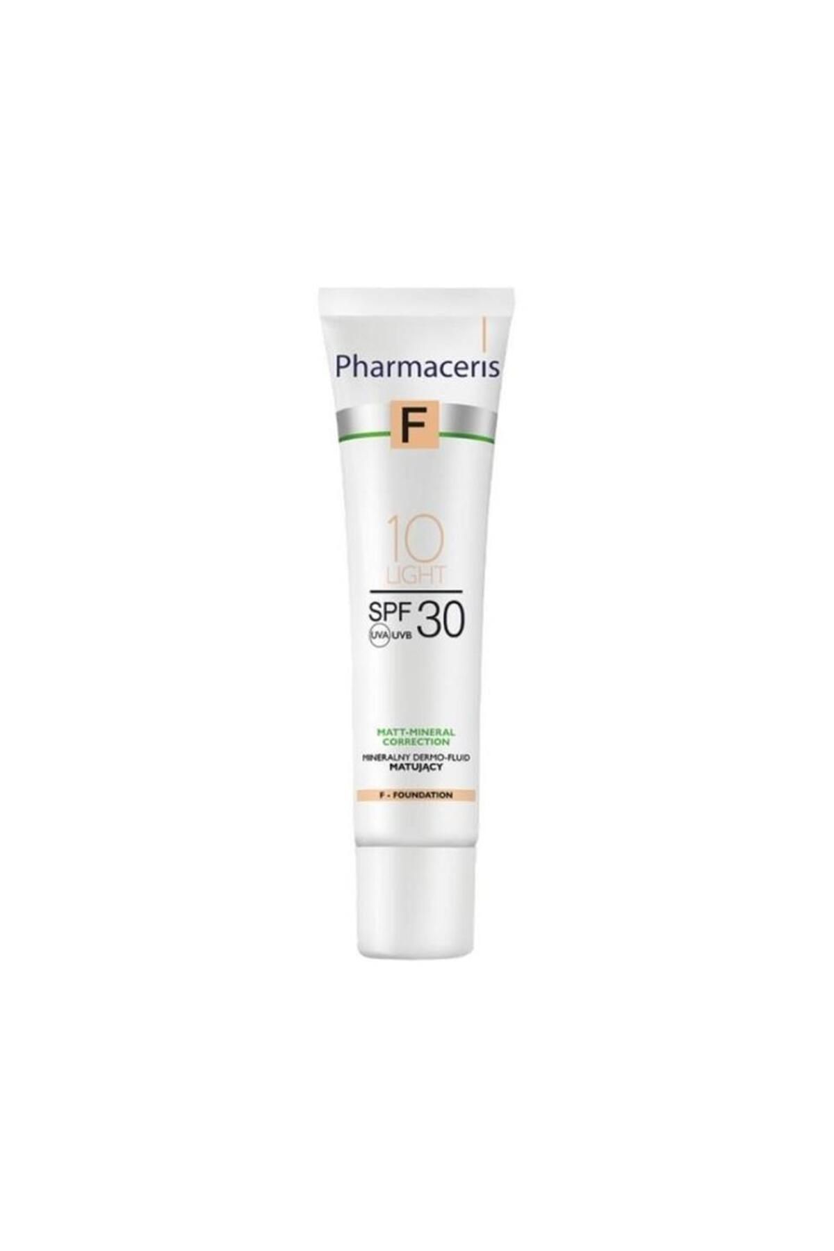 Pharmaceris Mineral Mattifyıng Fluid Dermo Foundation Spf30 10 Light 30 ml