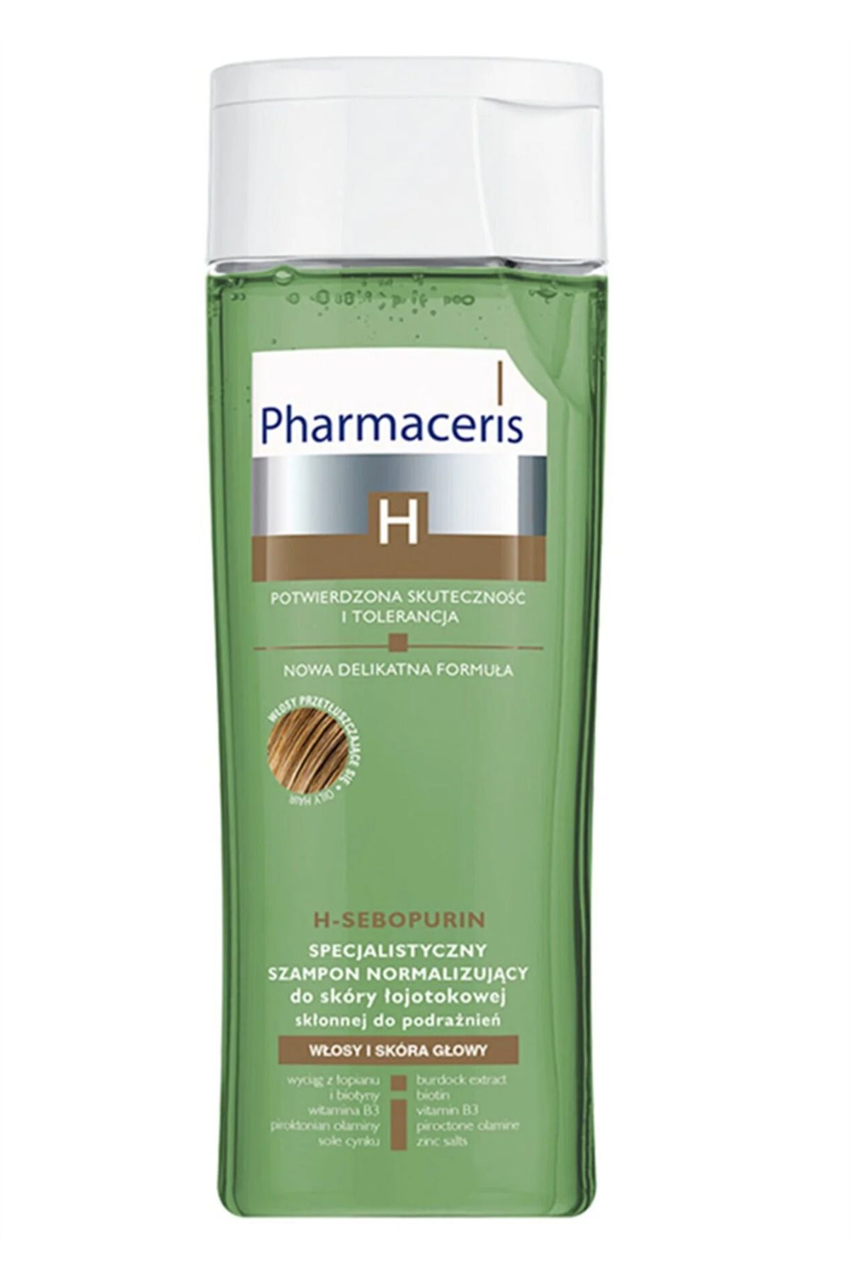 Pharmaceris H-sebopurin Professional Normalizing Shampoo For Seborrhoeic Scalp 250 ml