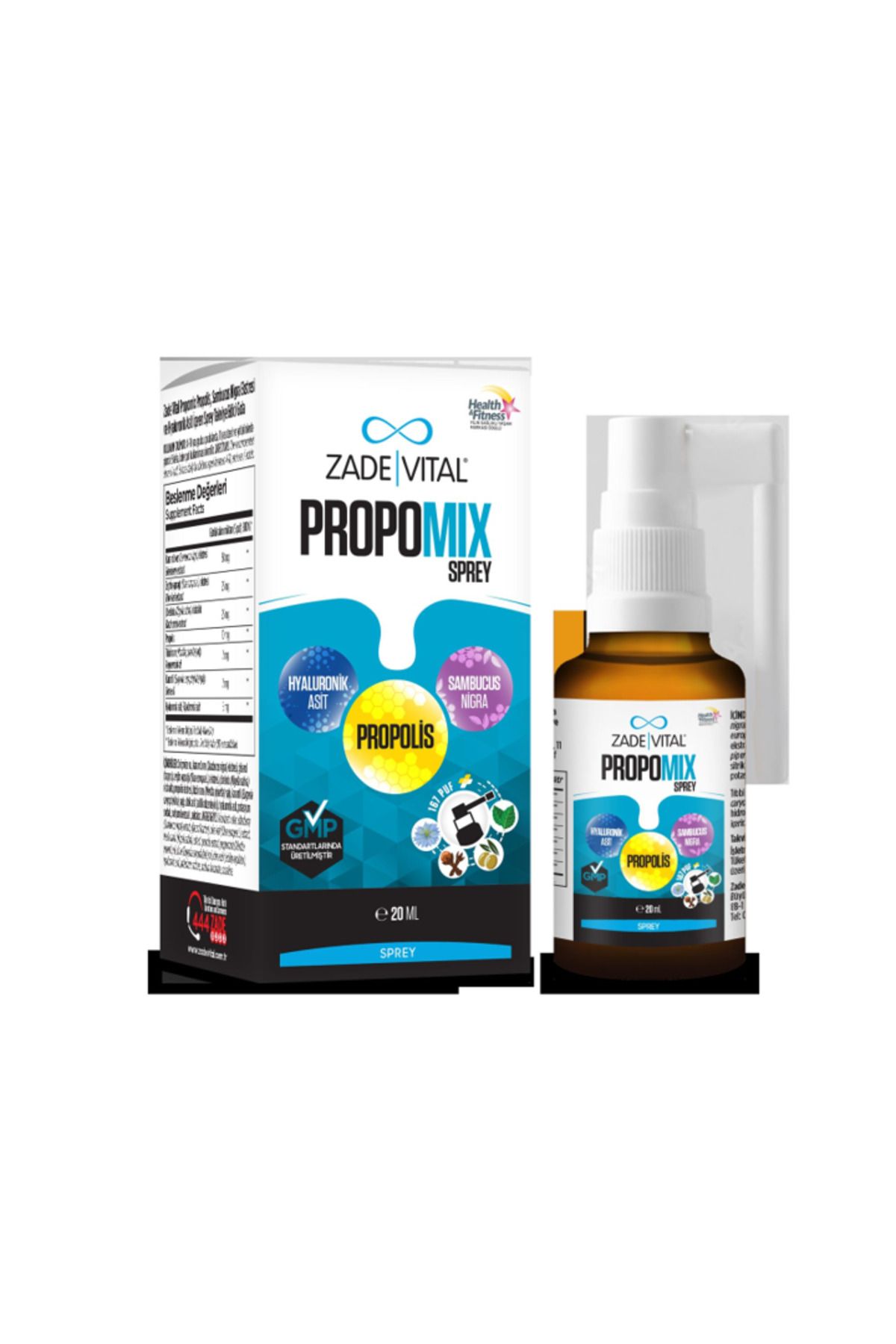 Zade Vital Propomıx Sprey 20 ml