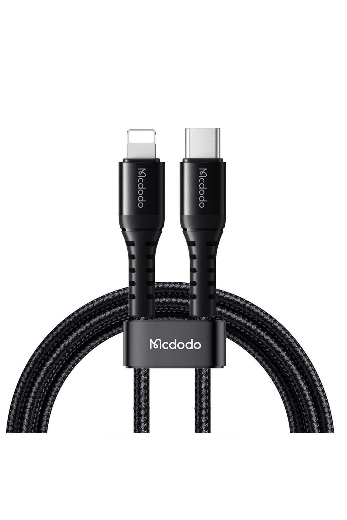 Mcdodo Ca-5631 36w 3a Type-c To Lightnin Şarj Ve Data Kablosu Siyah 1m