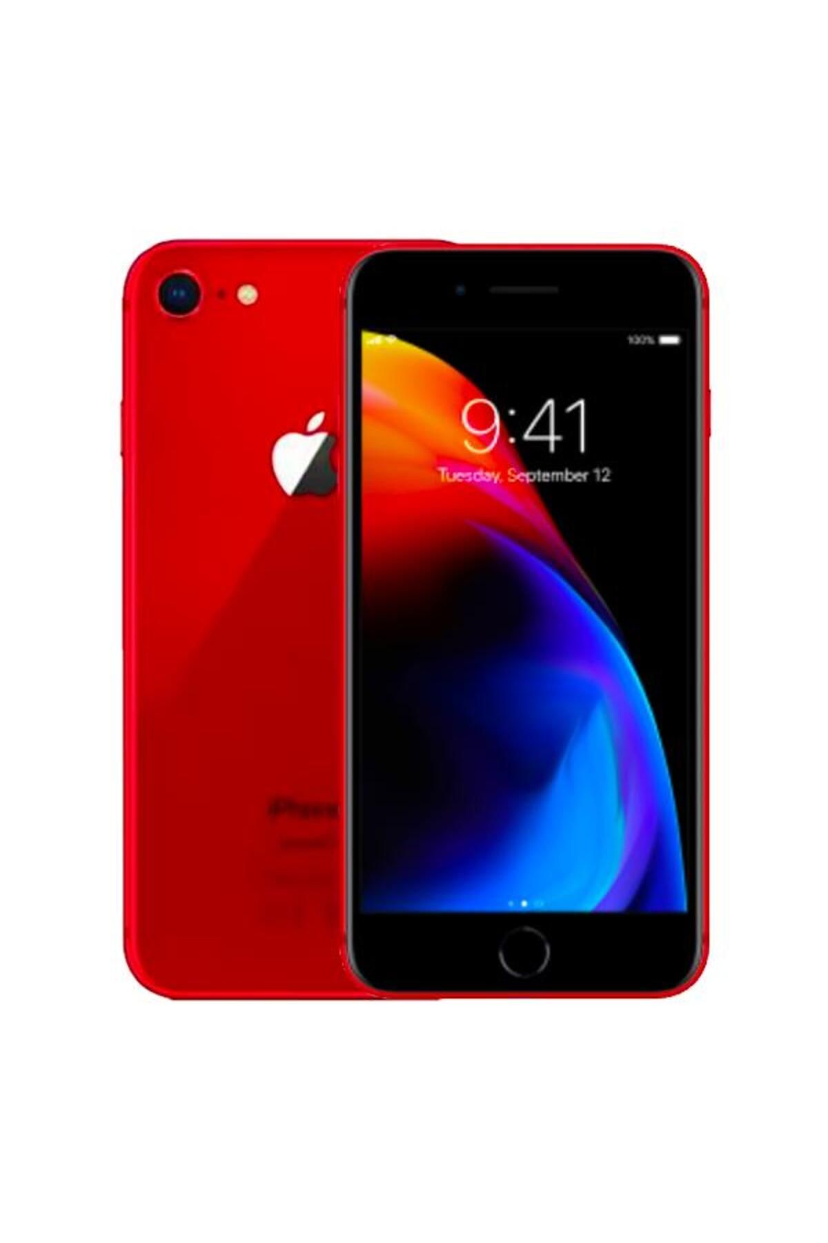 Apple Yenilenmiş iPhone 8 Red Special Edition 64 GB Cep Telefonu (12 Ay Garantili) - A Kalite