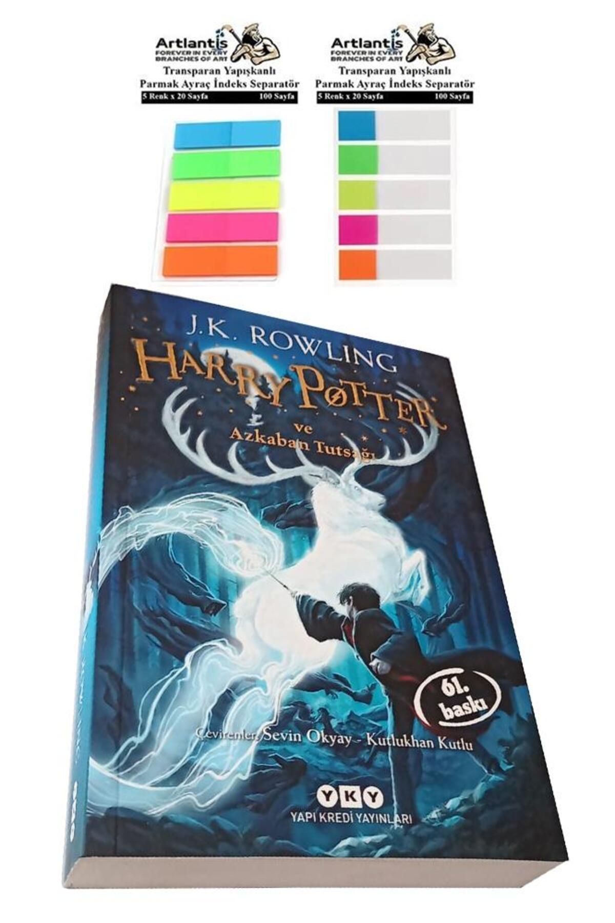 Artlantis Harry Potter 3 Azkaban Tutsağı 395 Sayfa 1 Adet Transparan Kitap Ayraç 2 Paket Hary Poter ve Azkaban