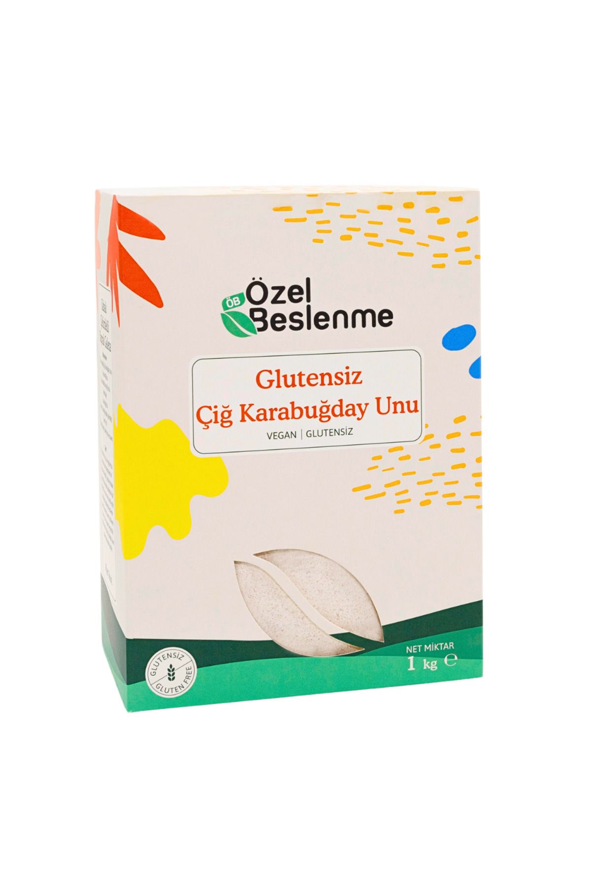 ÖB Özel Beslenme Glutensiz Çiğ Karabuğday Unu 1000gr