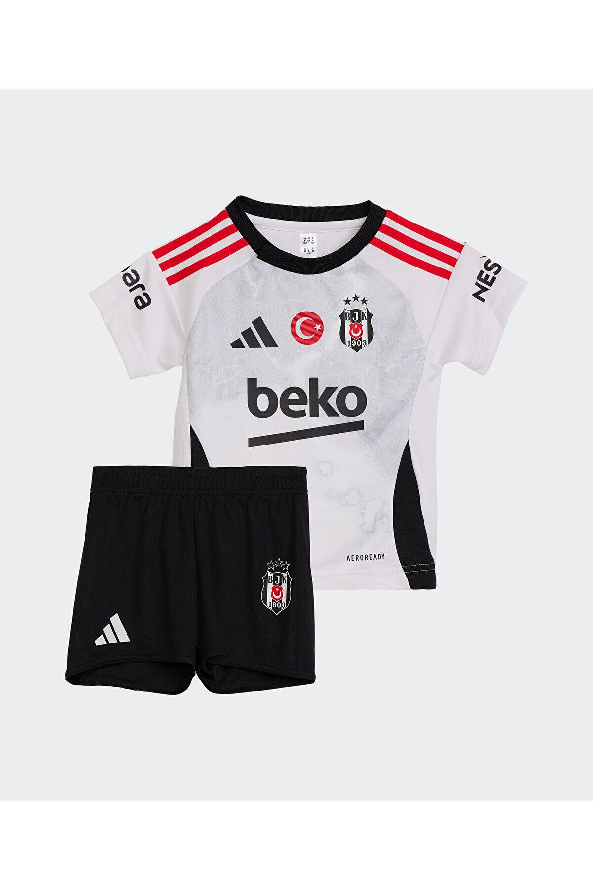 Beşiktaş ADİDAS BEŞİKTAŞ BEBEK FORMA SET 24-25