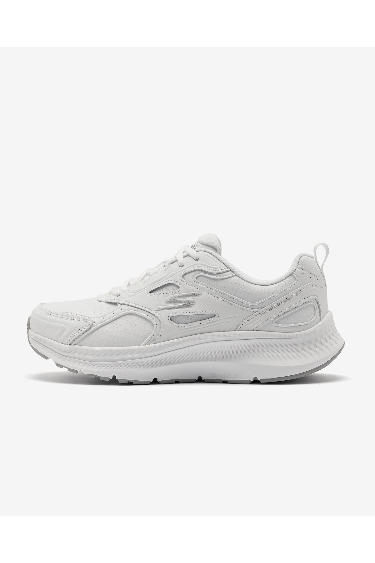 Skechers Go Run Consistent 2.0 - Sumpter Trail Kadın Beyaz Koşu Ayakkabısı 128613 Wht