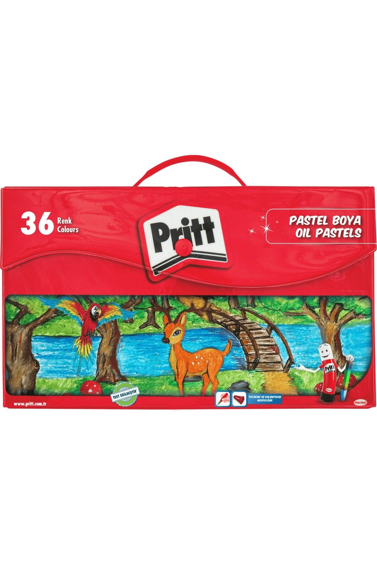 Pritt Prit 36 Lı Çantalı Pastel