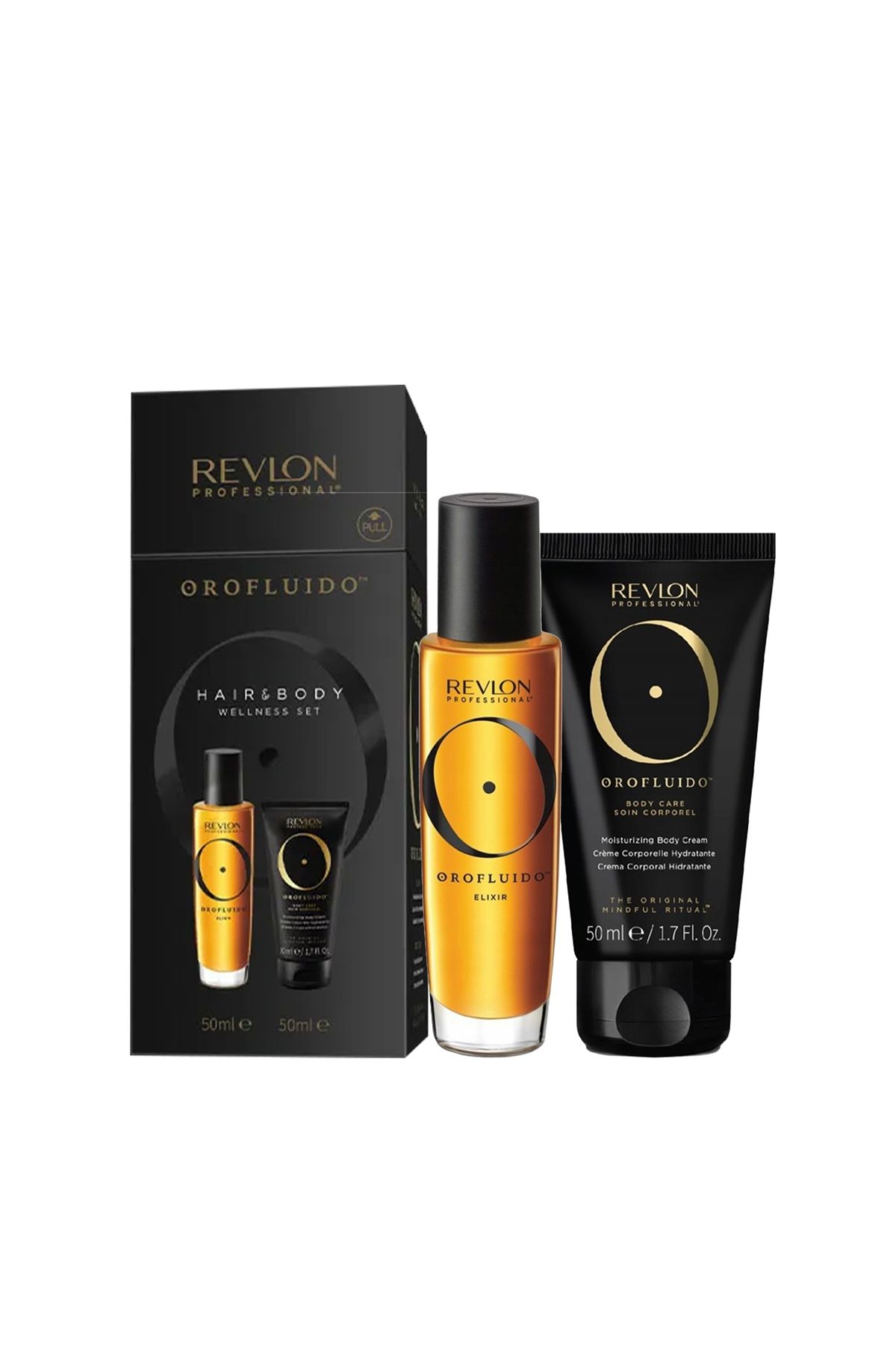 Revlon Orofluido Argan Elixir 50 ml ve Body Cream 50 ml
