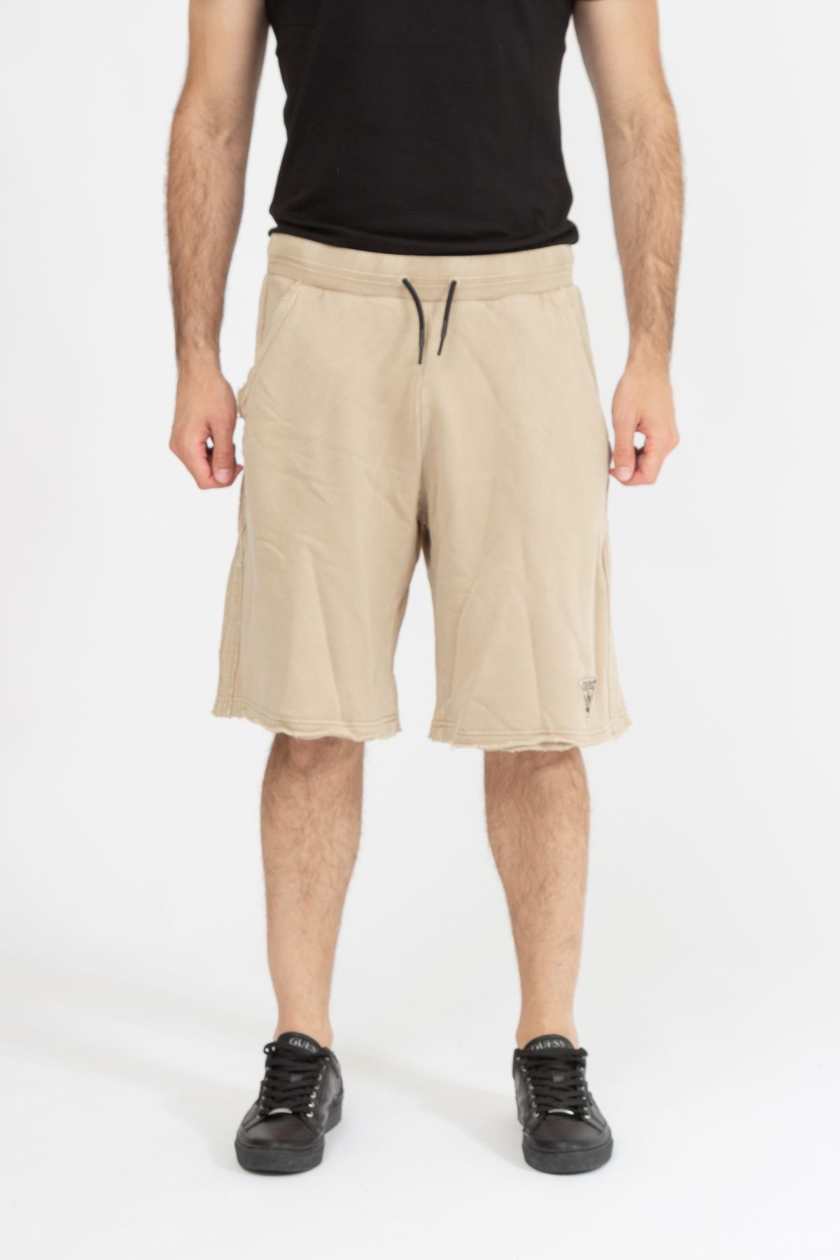 Guess Erkek Patch Logo Activewear Şortm1gd55k68ı1