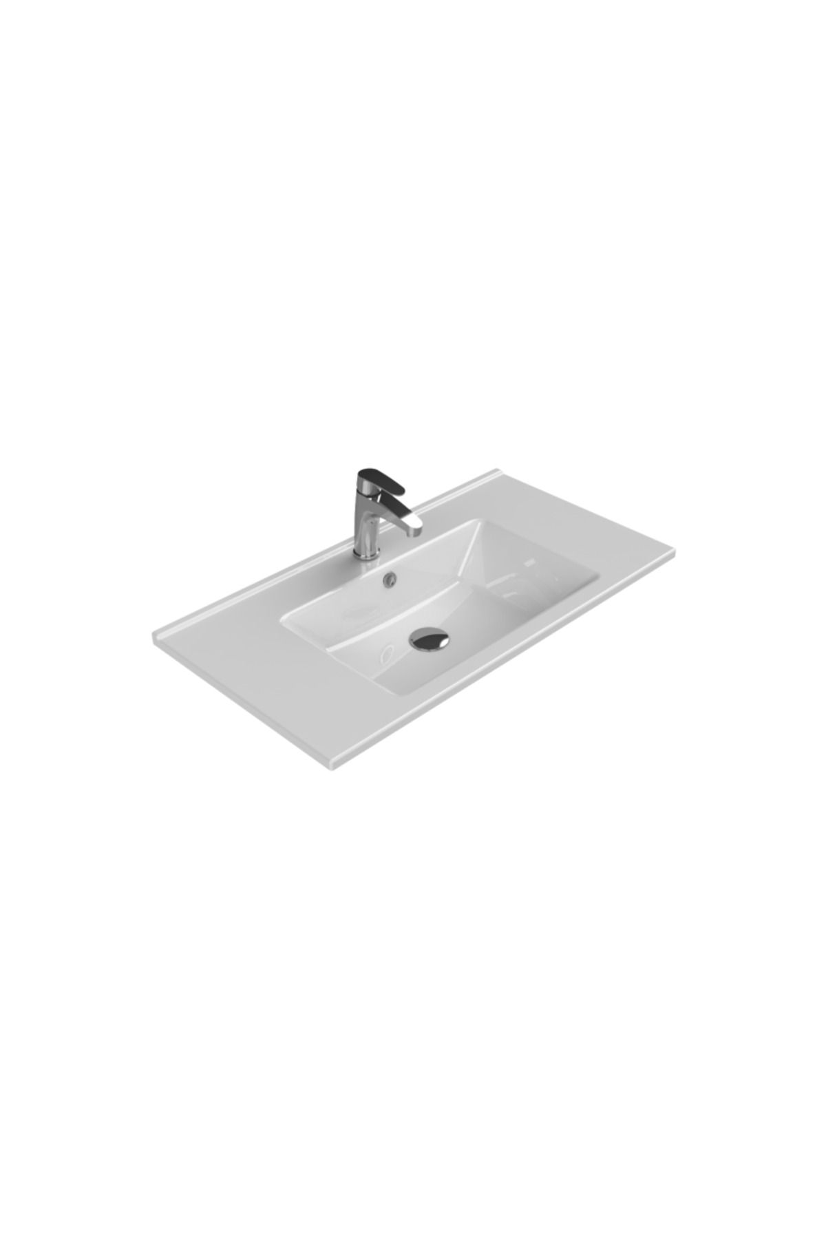 TURKUAZ Cerastyle Arte Lavabo 85 X 45 Cm