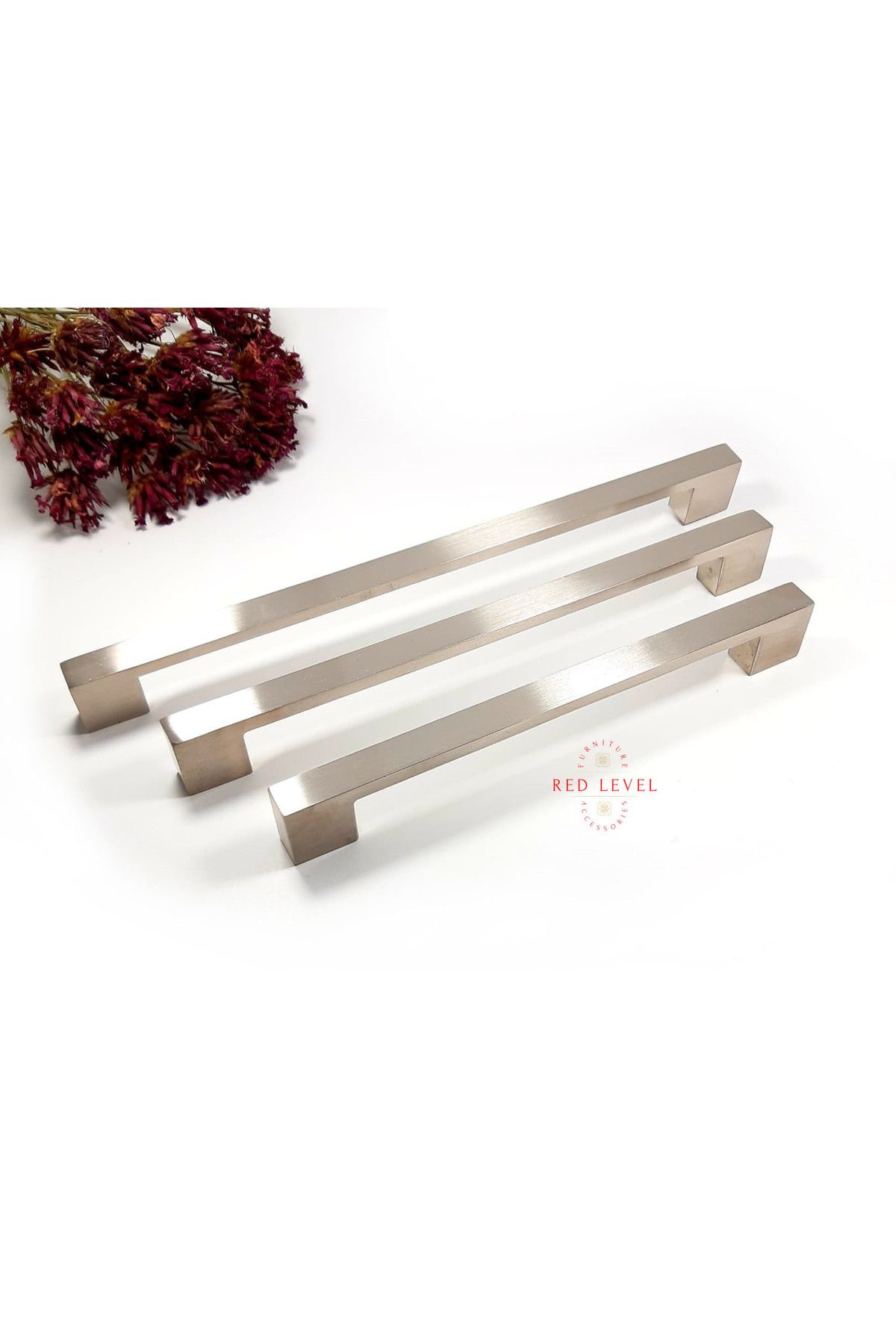 Red Level Köprü Inox Modern Kulp Modelleri Lüks Country Mutfak Dolap Çekmece Mobilya Kulbu