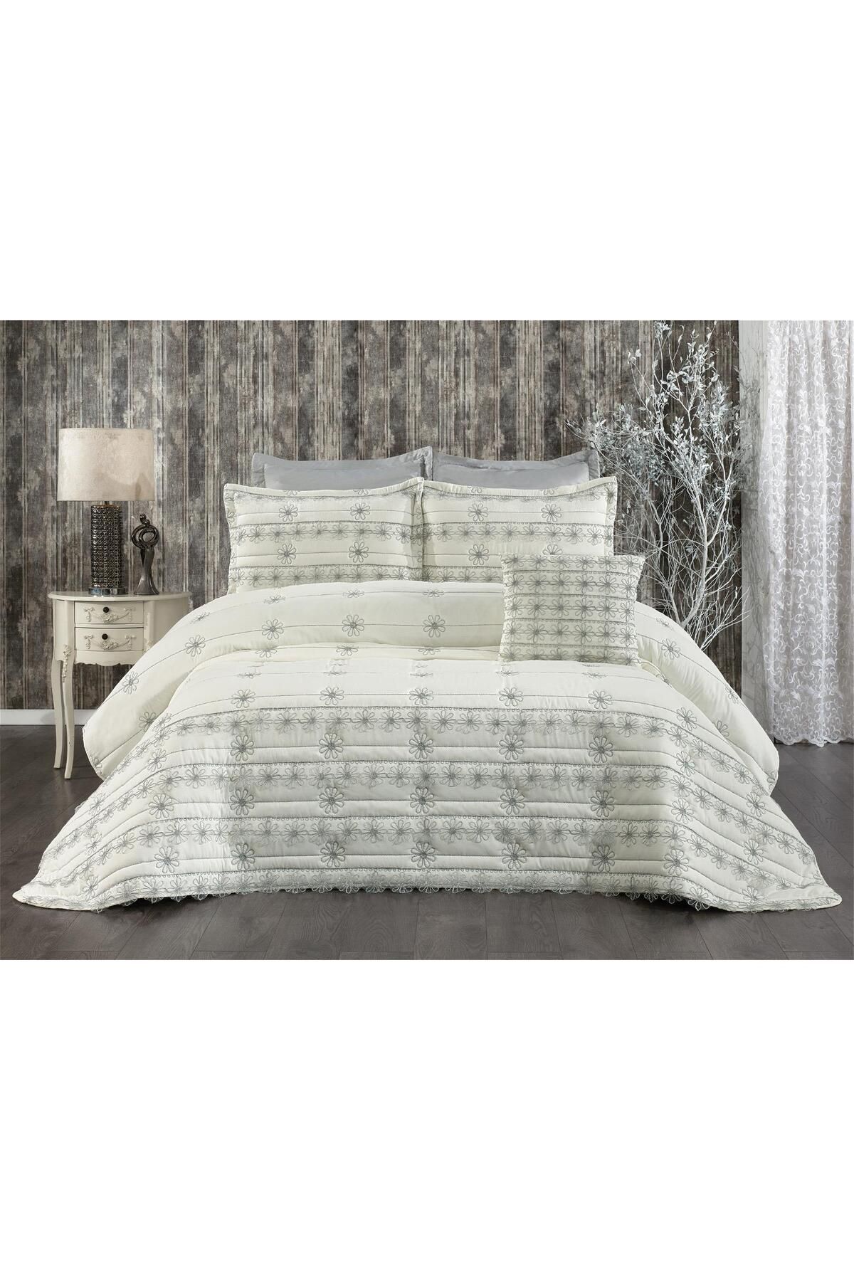 Capital Home ÇİFT KİŞİLİK YATAK ÖRTÜSÜ 4.lü SET