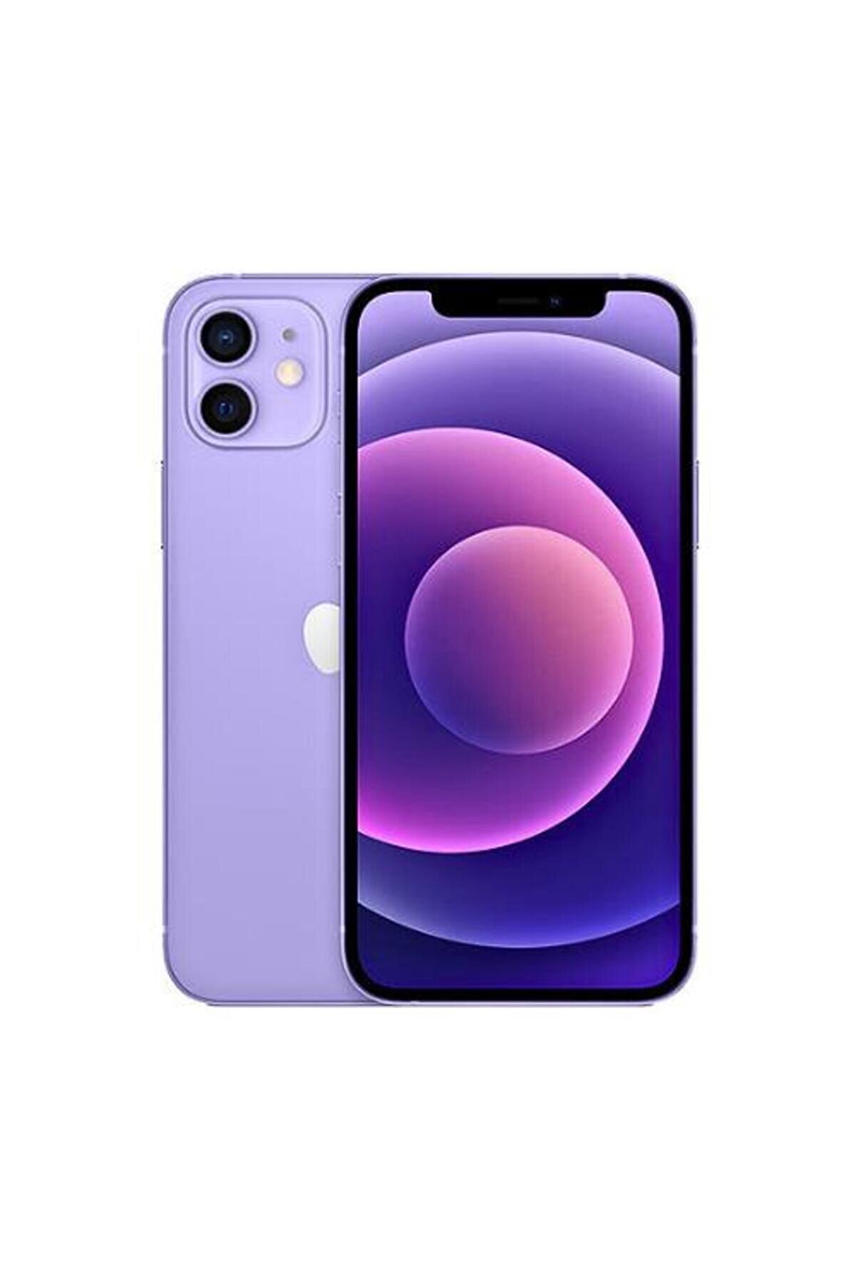 İphone 12 Purple 64gb Yenilenmiş B Kalite (12 AY GARANTİLİ)