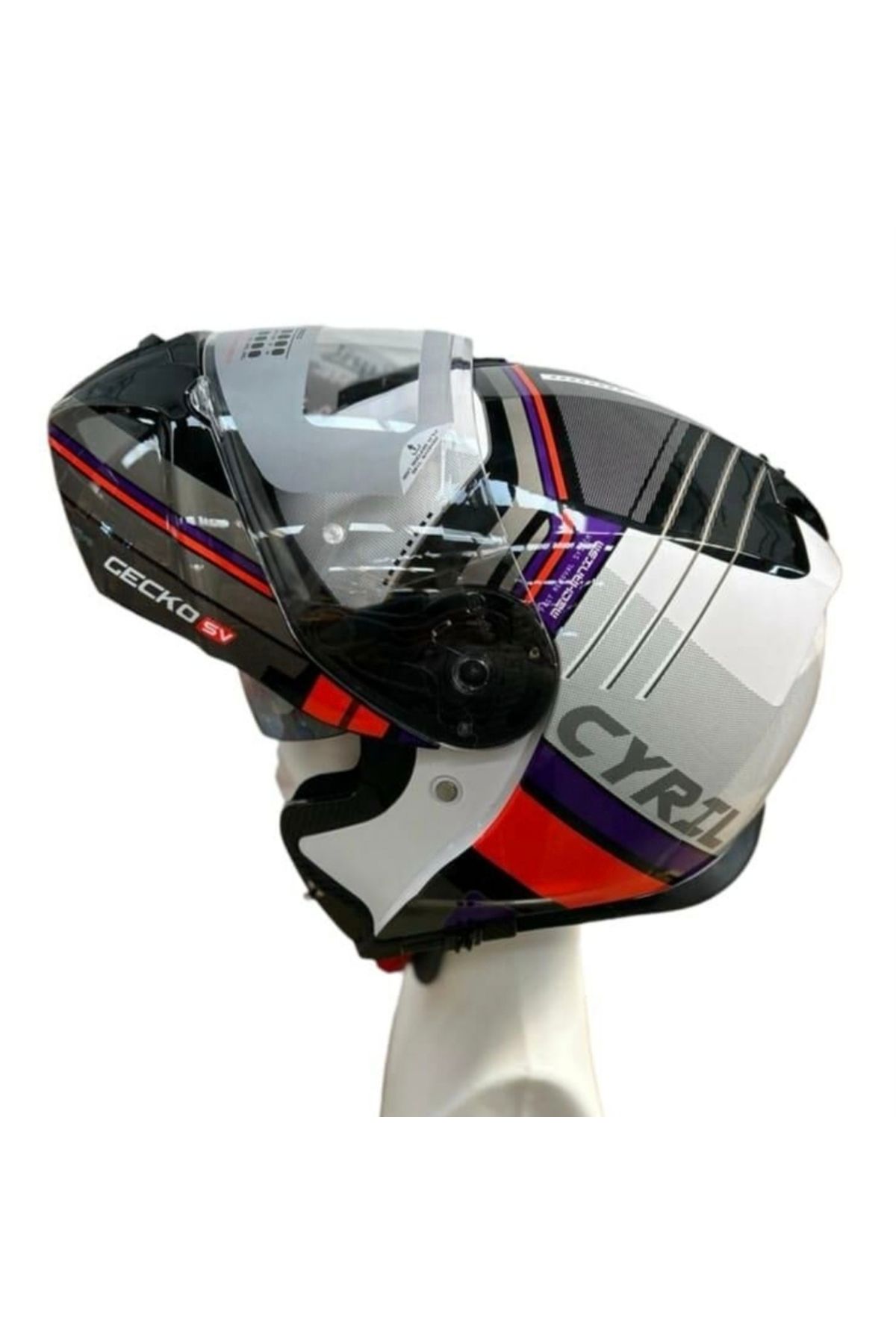 CYRIL HELMETS CYRIL KASK  GECKO SV EPIC B7 GLOSS PEARL MAVİ M