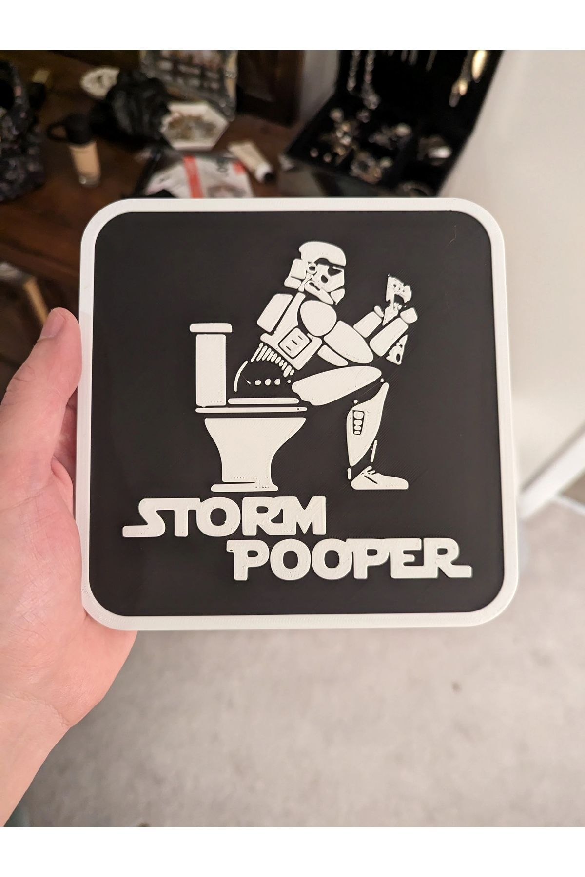 HobiHub Star Wars Figürlü WC Tuvalet Kapı Süsü