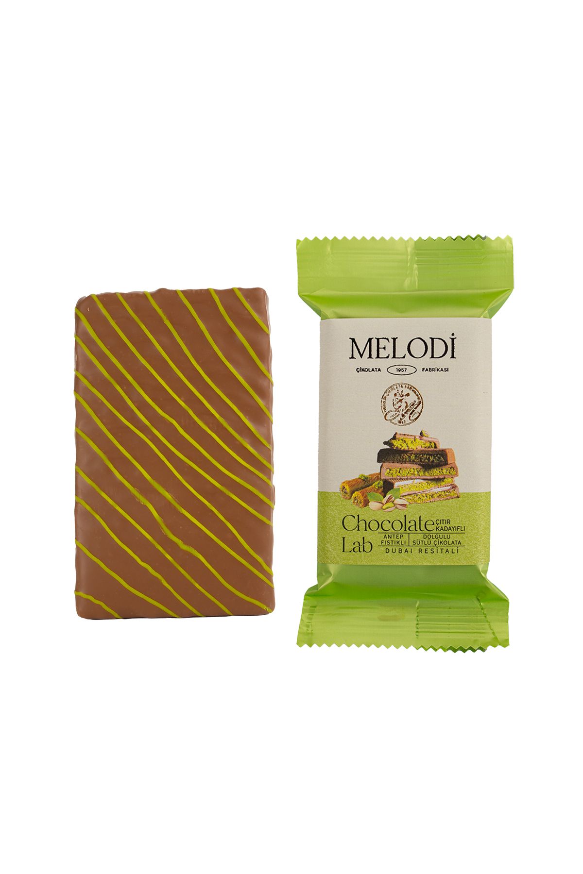 Melodi Çikolata Dubai Çikolatası 90g