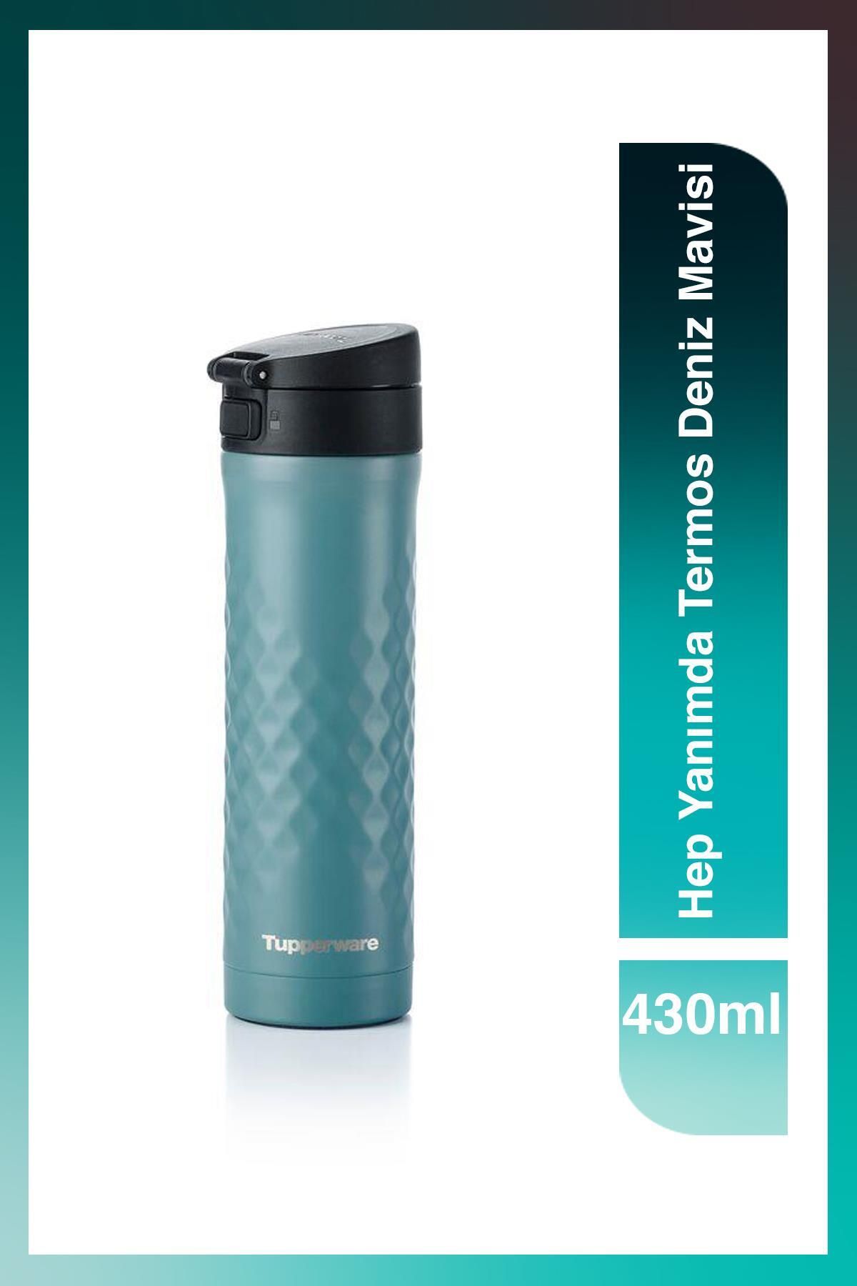 Tupperware Hep Yanımda Suluk Ve Matara Deniz Mavisi 430 ml