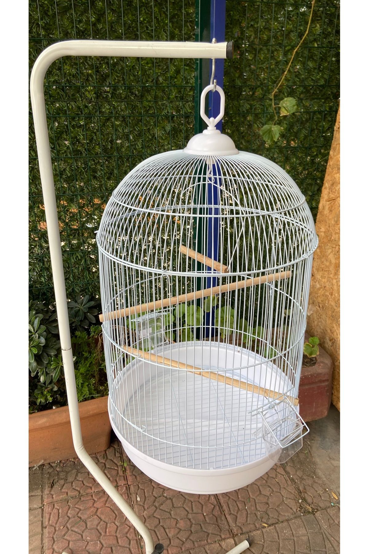 Fauna Pet Supplies Papağan Muhabbet Kafesi Sultan Cennet Sevda (43X63CM) (144CM AYAKLI)
