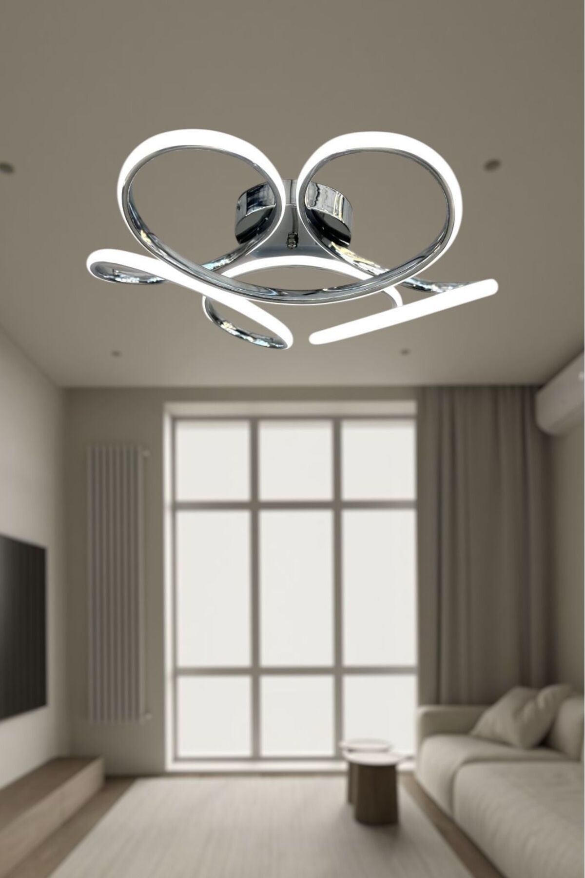 LİGHT HOUSE dronplafonyer led avize ledli avize 3 renk avize