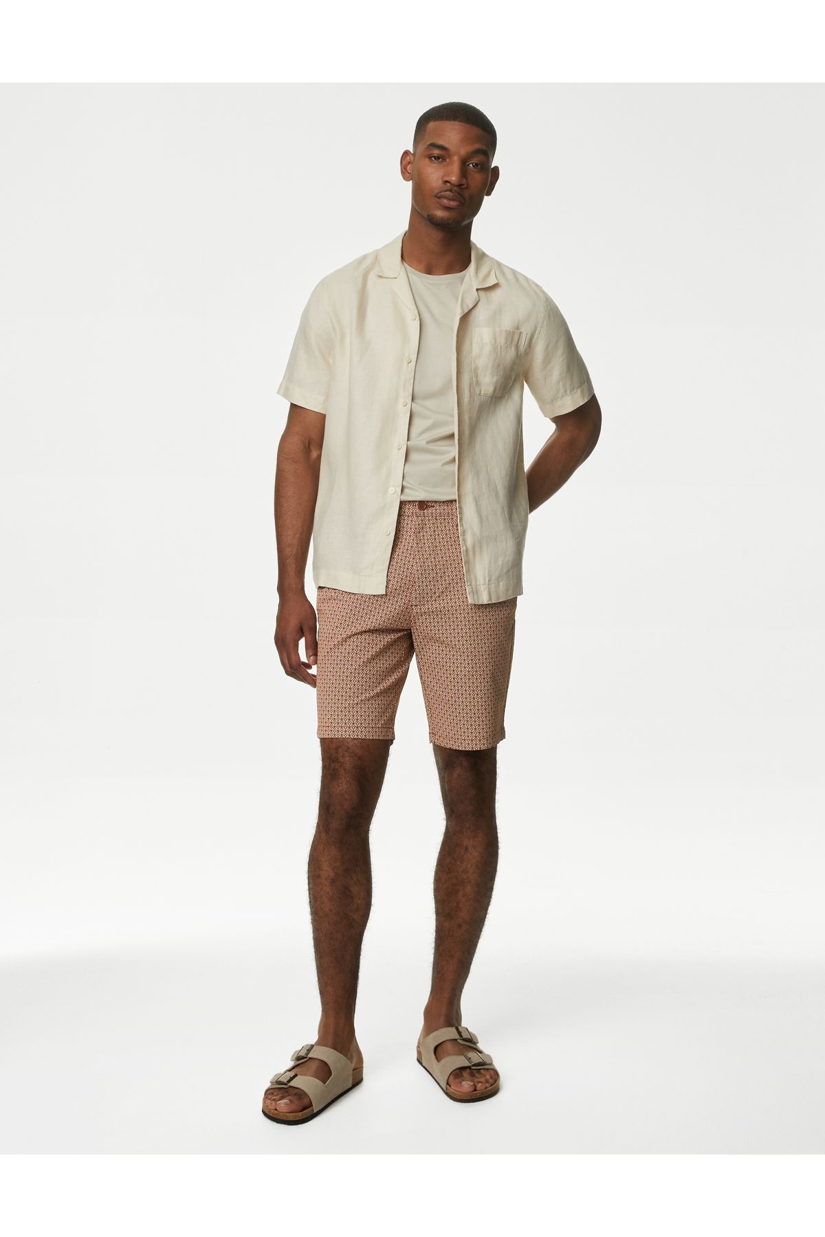 Marks & Spencer Regular Fit Desenli Şort
