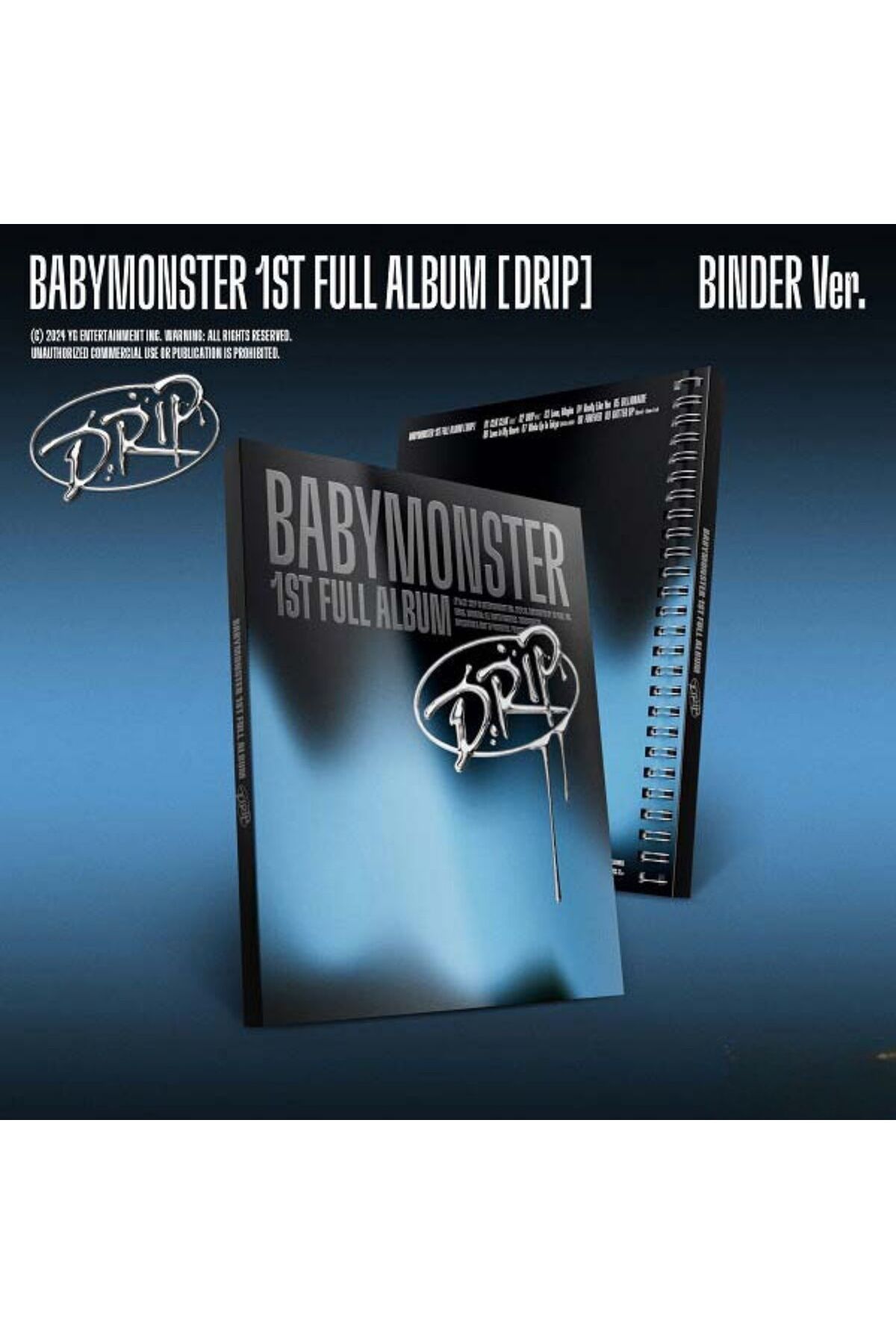 Kpop Dünyasi BABYMONSTER 1st FULL ALBUM – DRIP (BINDER Ver.)
