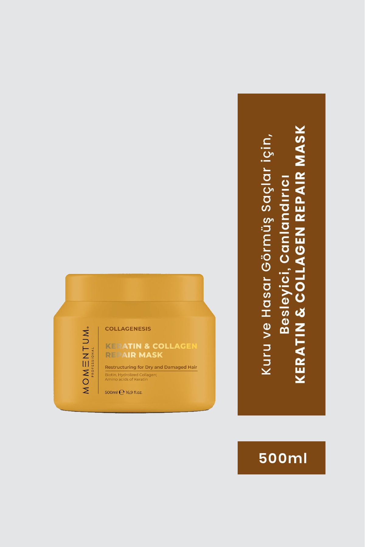 Momentum SAÇ BAKIM MASKESİ KERATİN&COLLAGEN 500 ML