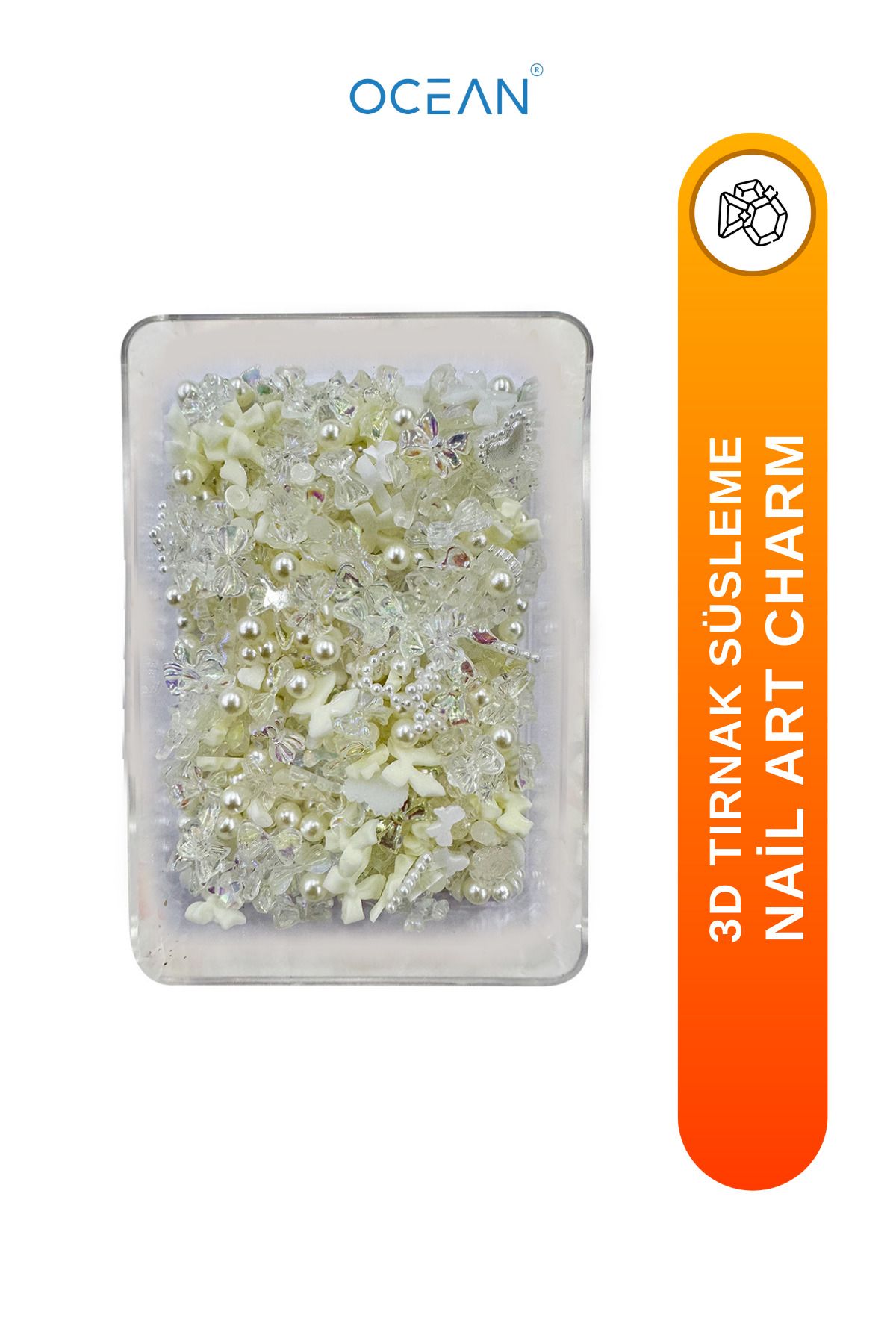 Misyul Tırnak Süsleme Charm Nail Art 3D Tırnak Süslemesi