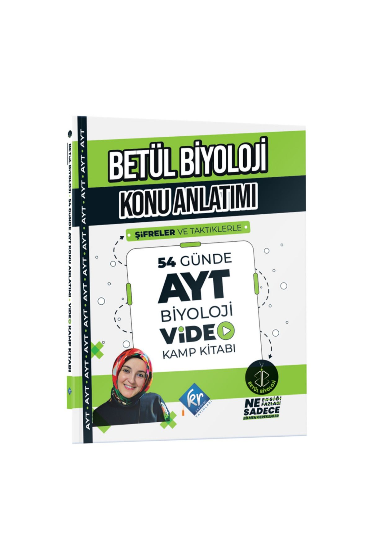 Biyotik Yayınları biyotk AYT Betül Biyoloji   Konu Anlatımı 54 Günde Video Kamp Kitabı