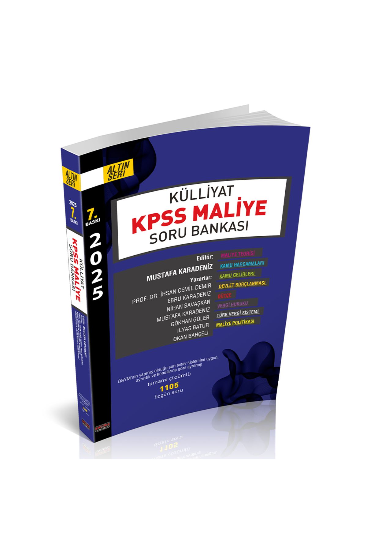 Savaş Yayınevi Külliyat Kpss Maliye Soru Bankası Savaş Yayınları 2025