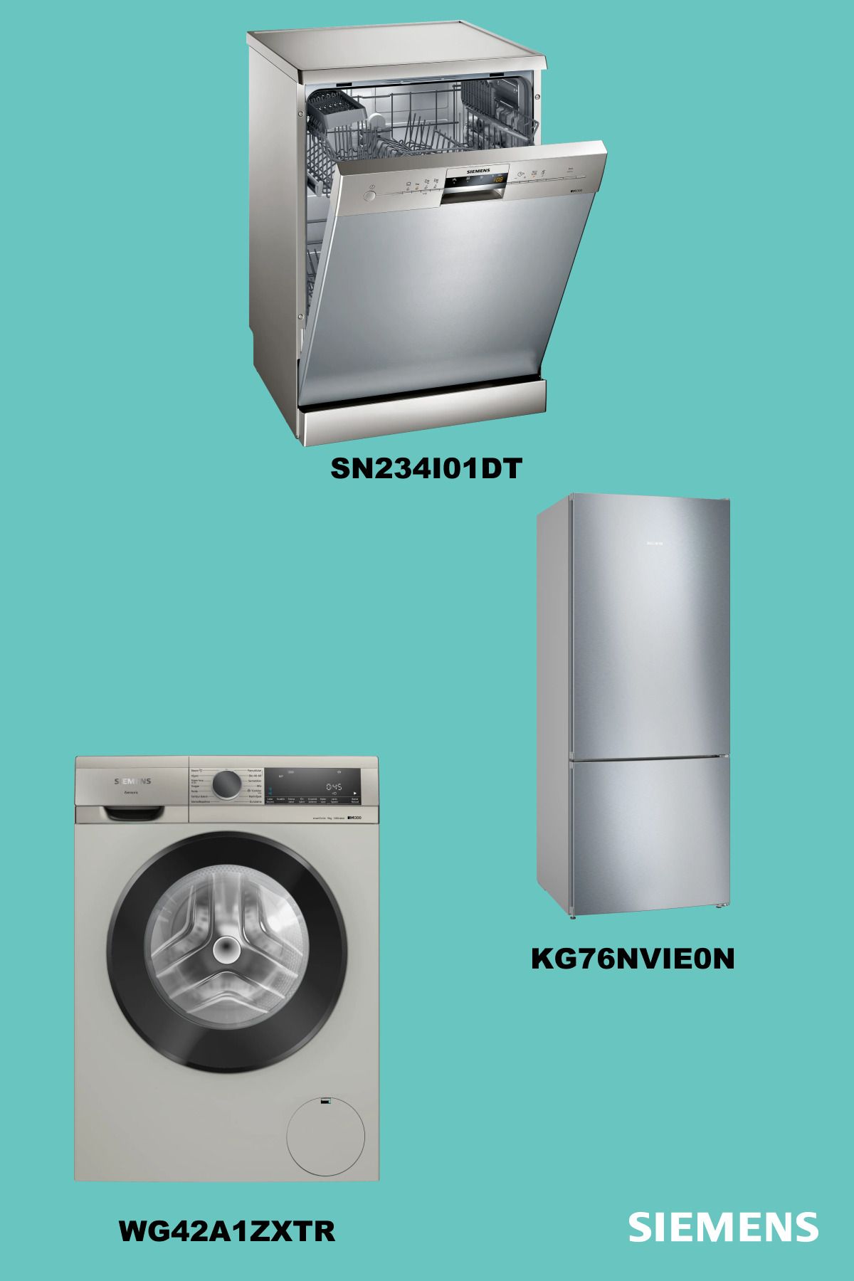 Siemens İNOX ÇEYİZ PAKETİ