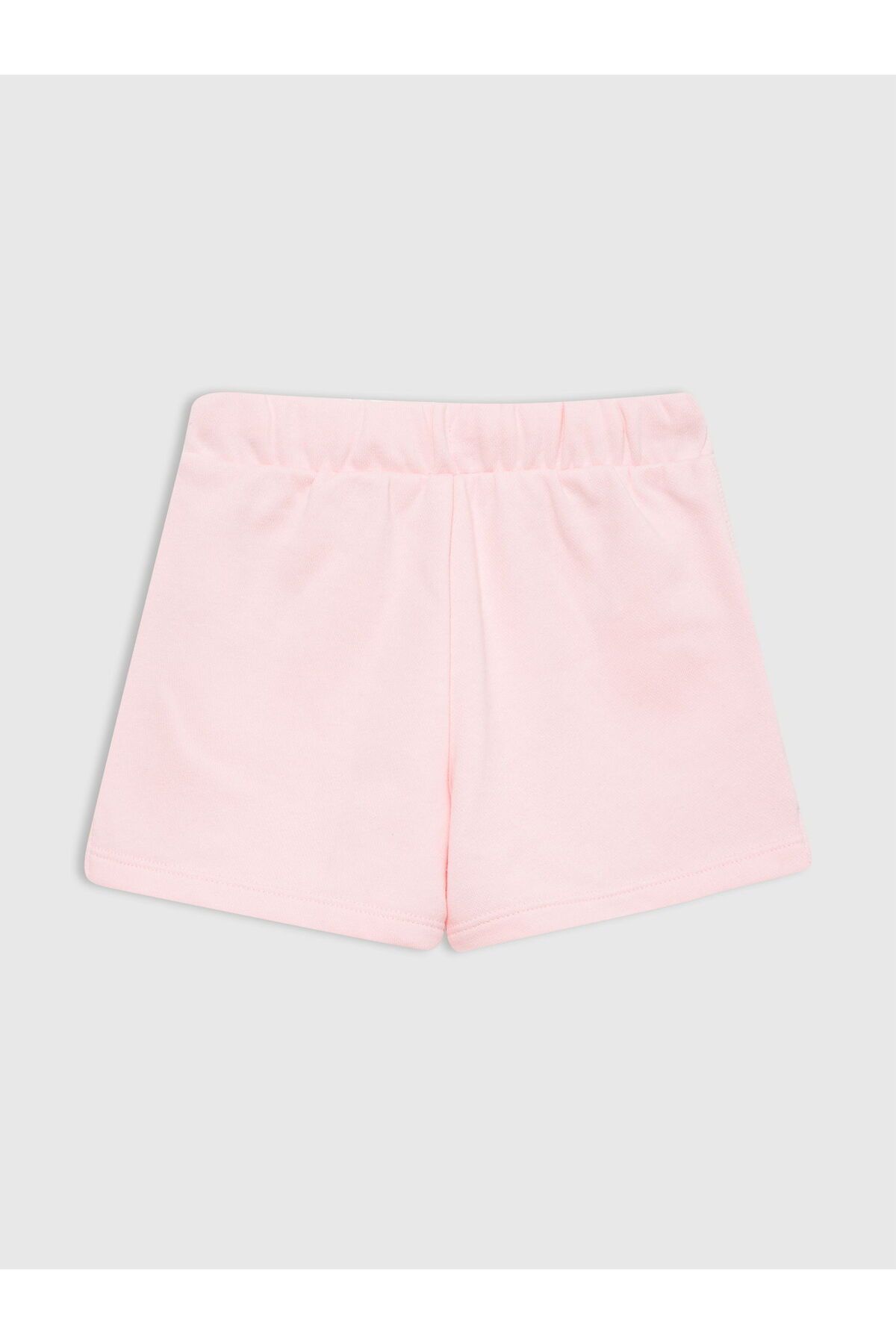 GAP Kız Bebek Açık Pembe Gap Logo Fransız Havlu Kumaş Şort